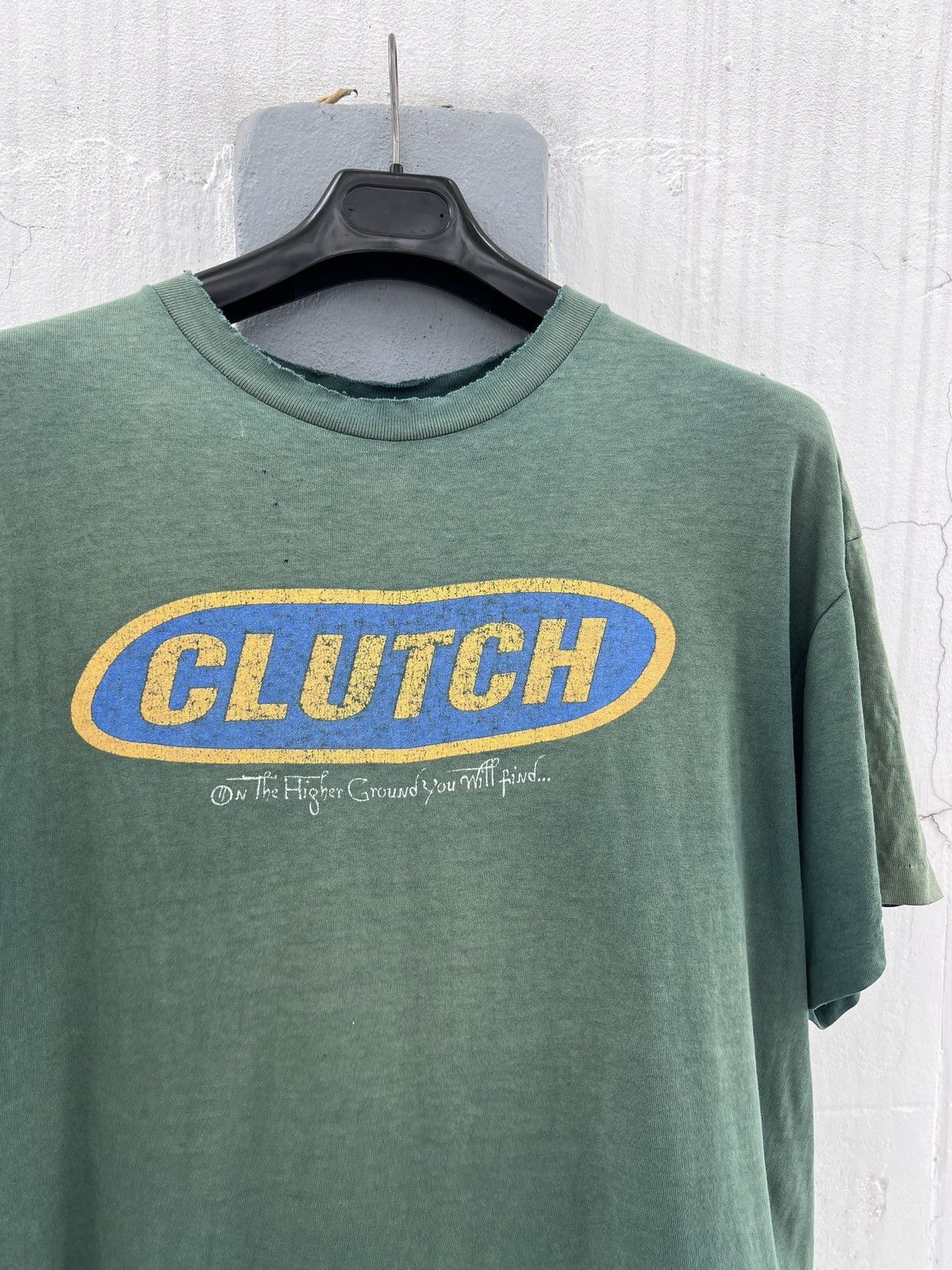 Band Tees Vintage 90s Clutch Stoner rock Tour Tee XL Faded Thrashed Size US XL / EU 56 / 4 - 2 Thumbnail