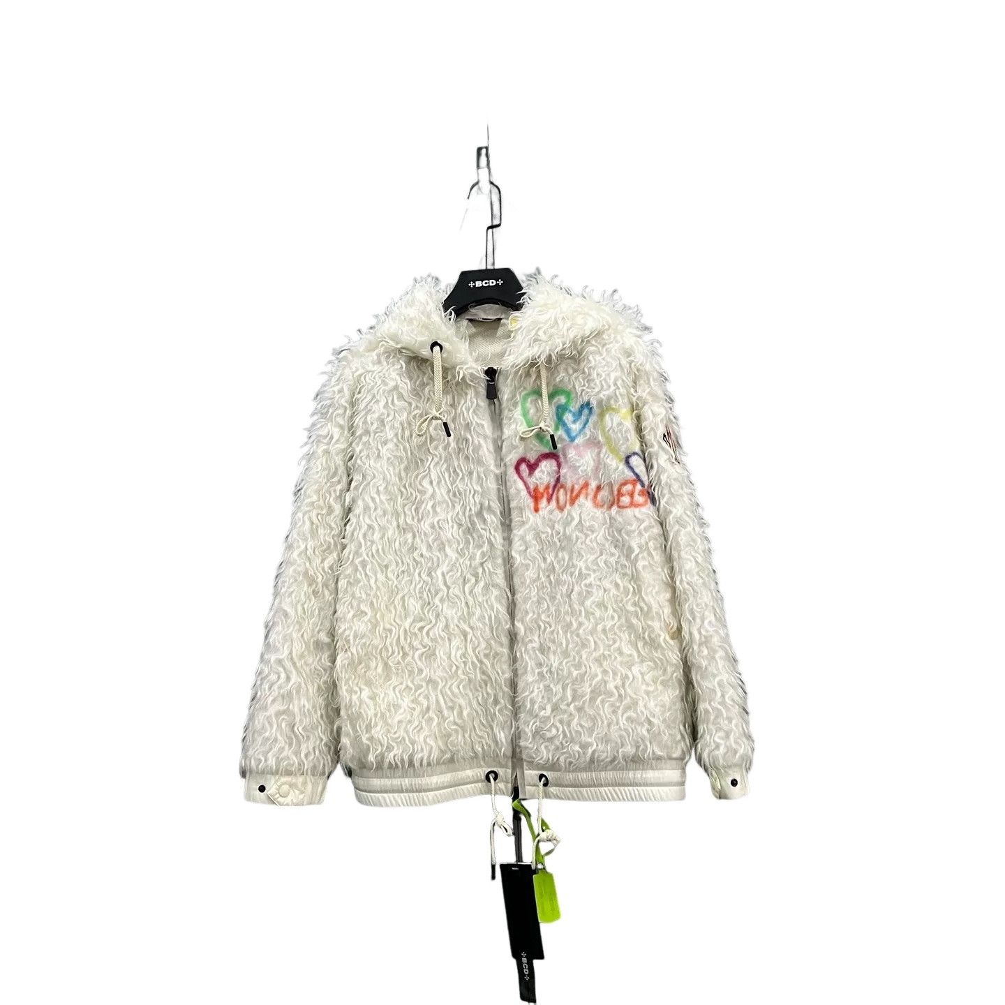 Moncler Moncler Grenoble Heart Print Fleece Hoodie Size S Size US S / EU 44-46 / 1 - 1 Thumbnail