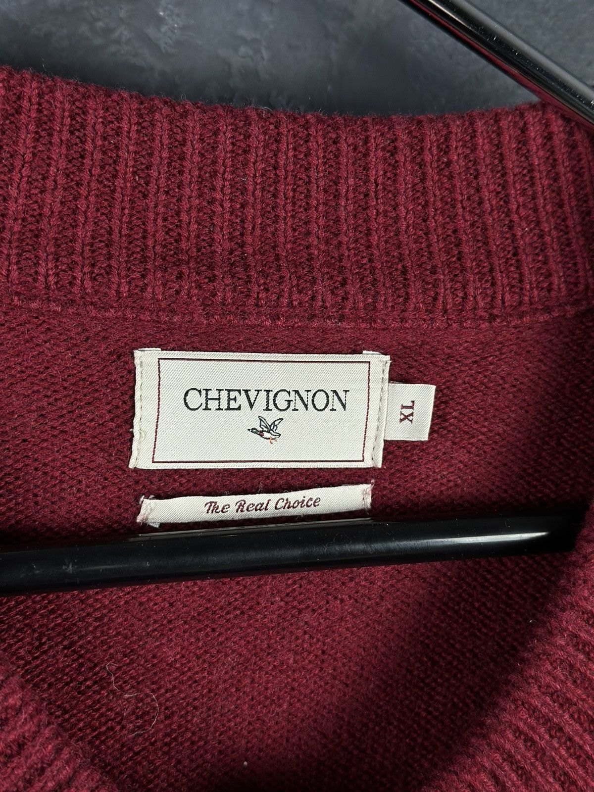 Chevignon Chevignon Wool Knitwear Sweatshirt Used Size M-L Size US M / EU 48-50 / 2 - 8 Thumbnail
