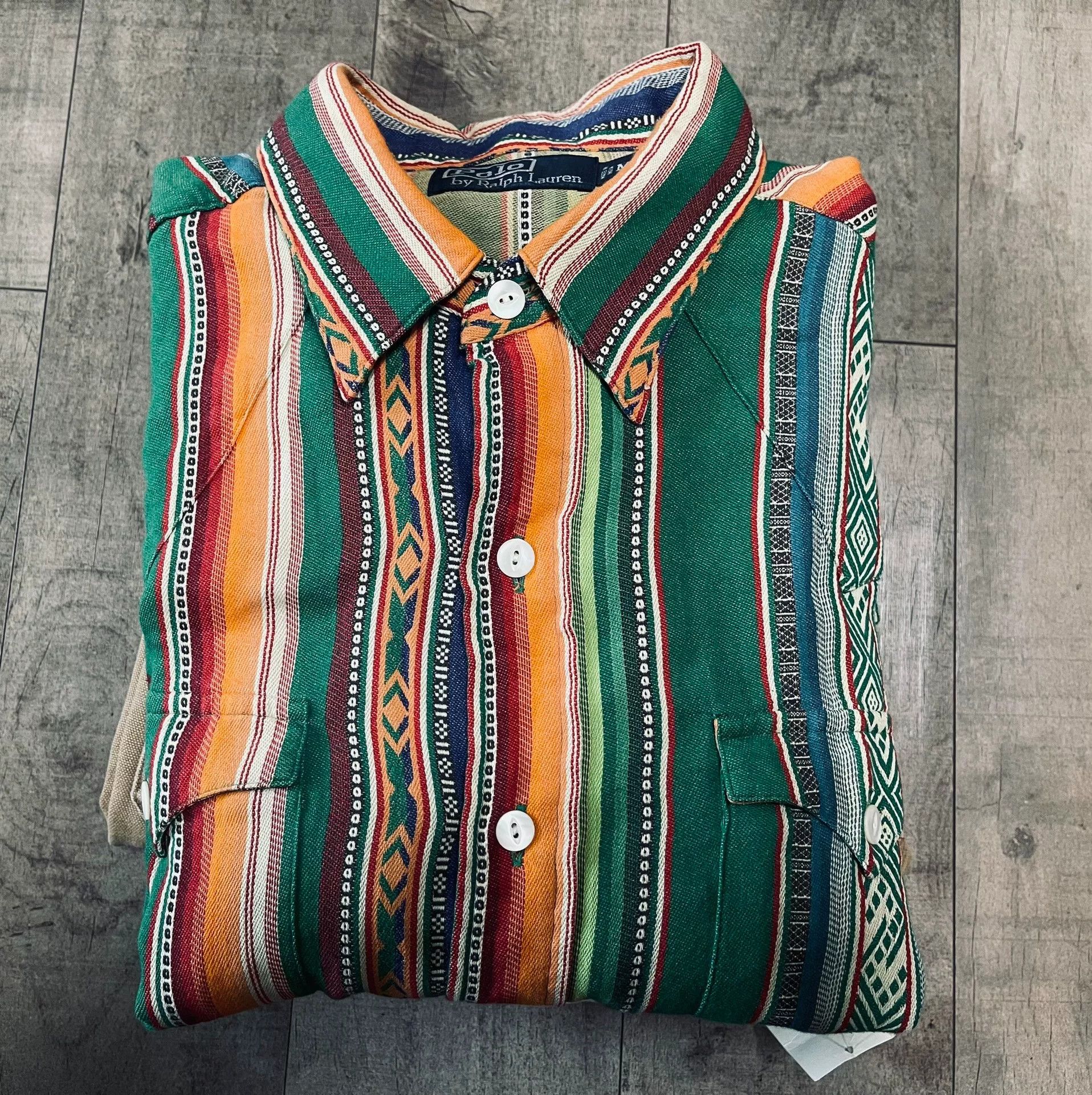 RRL Ralph Lauren Ralph Lauren RRL Vintage Western Shirt Size US XXL / EU 58 / 5 - 1 Thumbnail