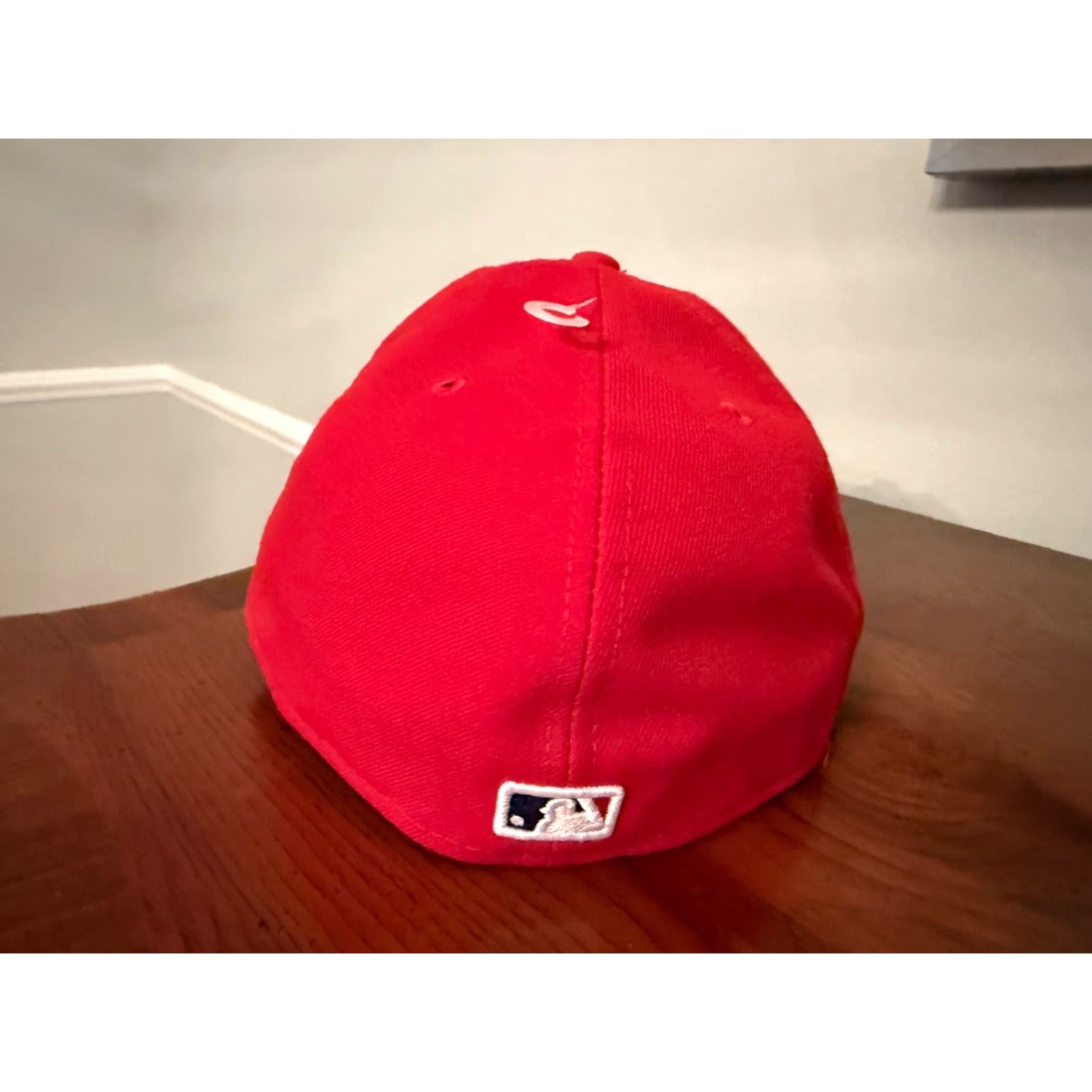 New Era Los Angeles Angels MLB New Era 59FIFTY Fitted Cap 5950 Hat 7 5/8 Red Mens Baseball Cap Size ONE SIZE - 3 Thumbnail