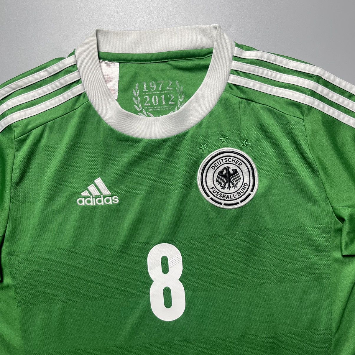 Adidas YOUTH SIZE GERMANY ADIDAS 2012 EURO AWAY JERSEY #8 OZIL Size US S / EU 44-46 / 1 - 4 Thumbnail