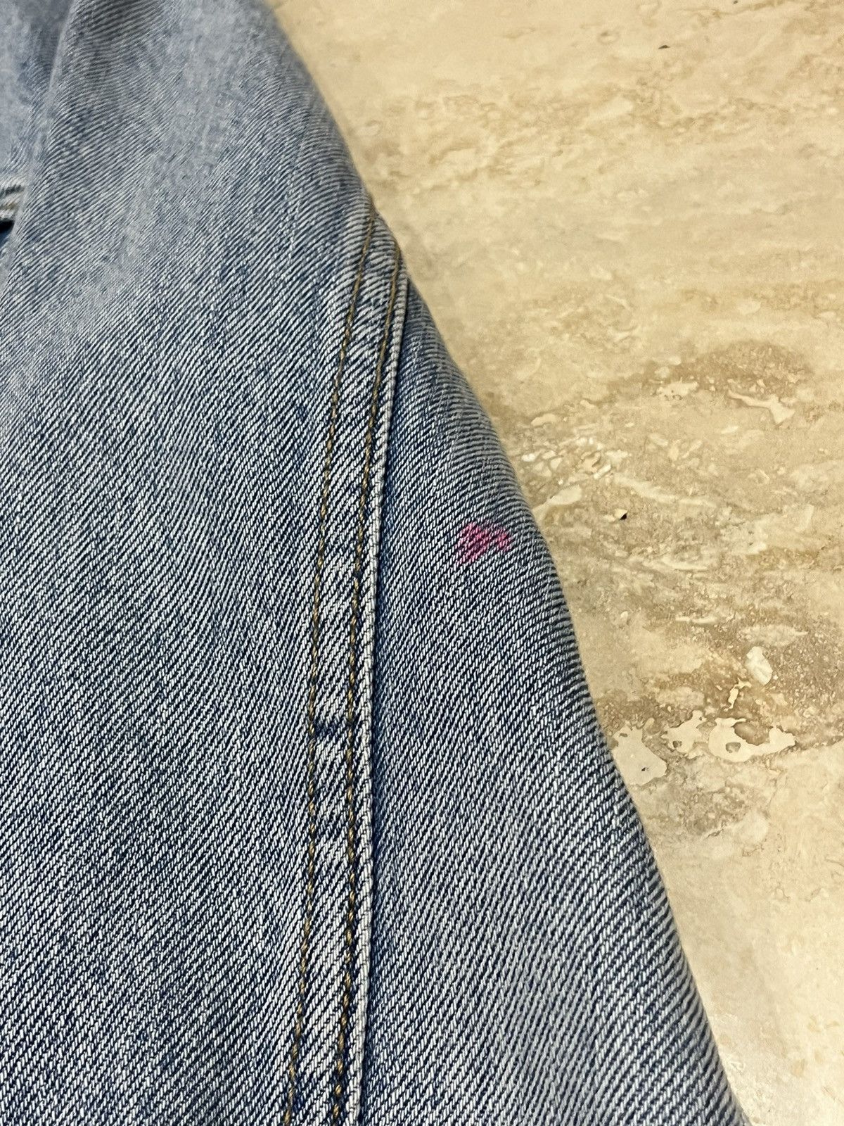 Levi's × Vintage Vintage Levi Big E Custom Koi Fish Jean Jacket Size US XS / EU 42 / 0 - 5 Thumbnail