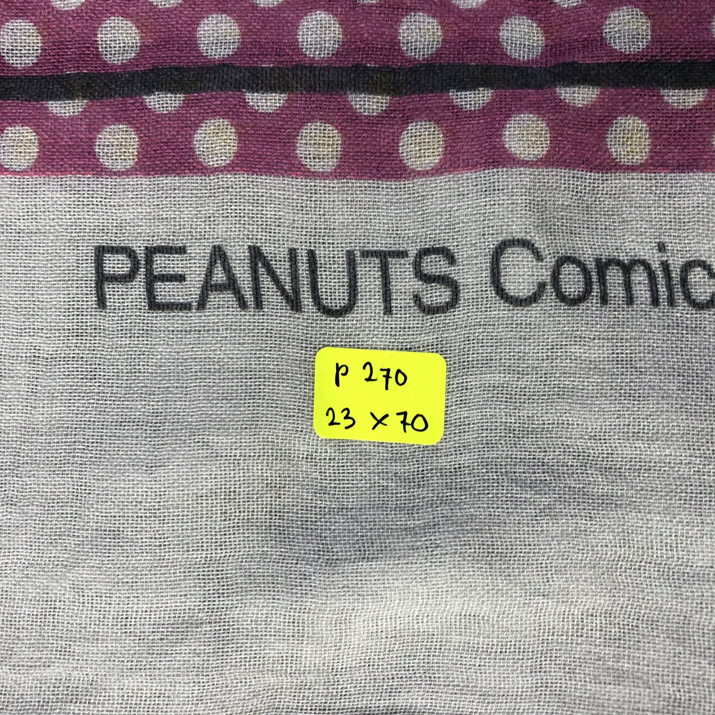 Cartoon Network Vintage Peanuts Scarf / Muffler / Neckwear Size ONE SIZE - 6 Thumbnail