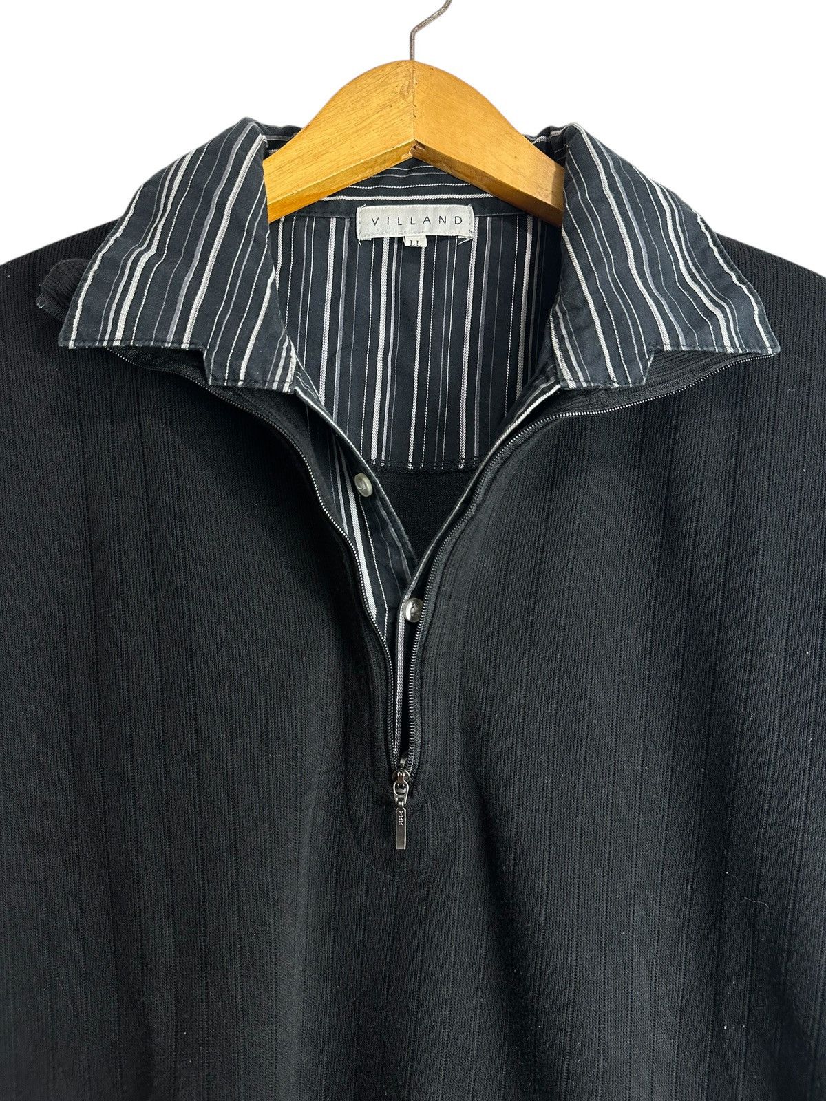 20471120 2000s VILLAND DOUBLE LAYER LONG SHIRT GOTHIC IFSIX LGH STYLE Size US L / EU 52-54 / 3 - 2 Thumbnail