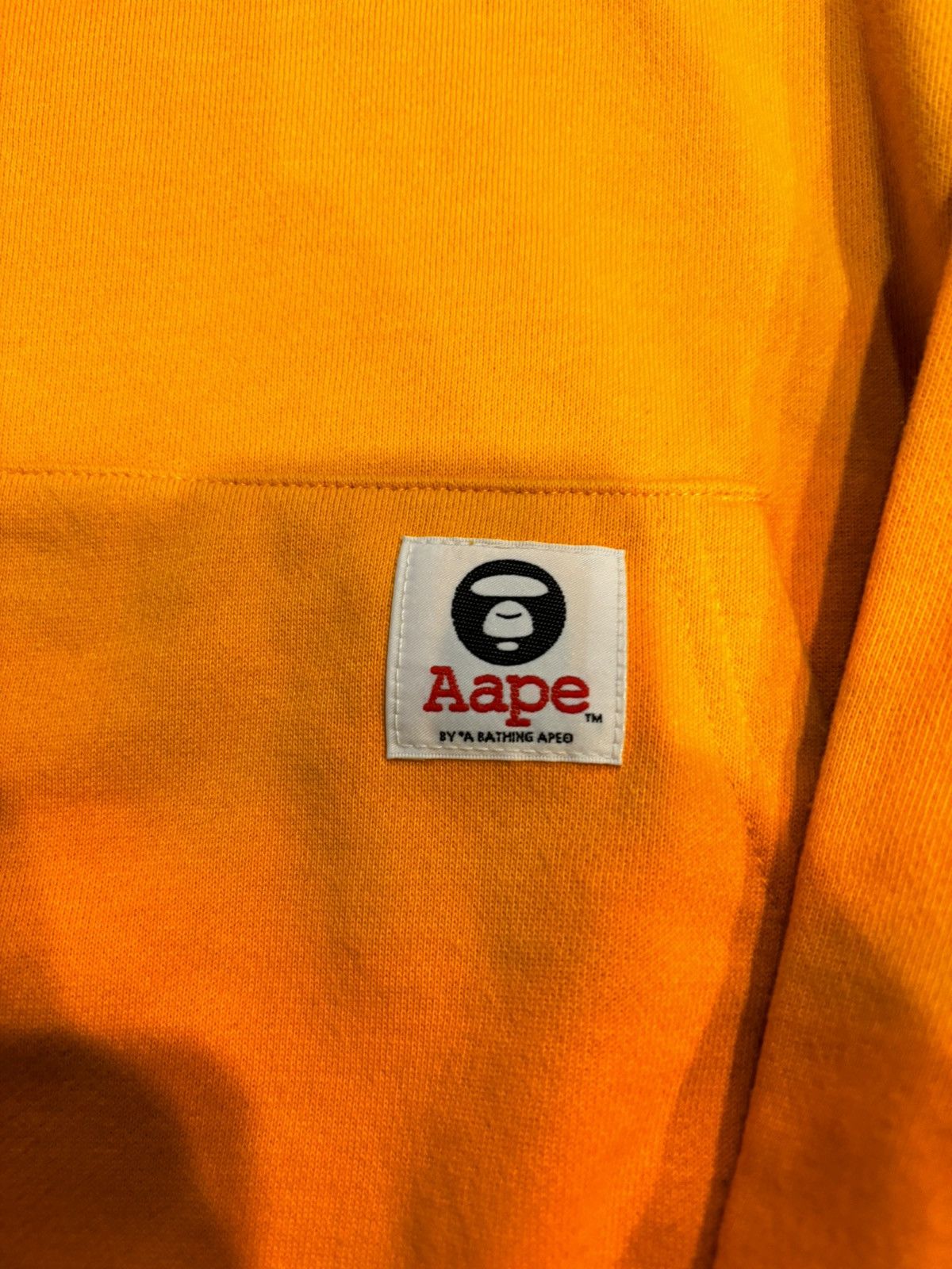 Aape AAPE hoodie yellow small Size US S / EU 44-46 / 1 - 2 Thumbnail