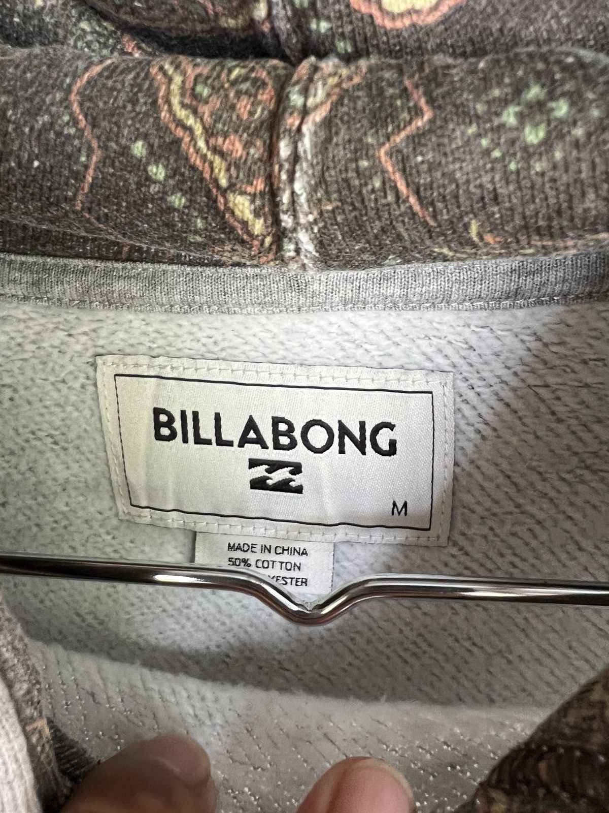 Billabong Vintage Billabong Spell Out Hoodies Size US M / EU 48-50 / 2 - 4 Thumbnail