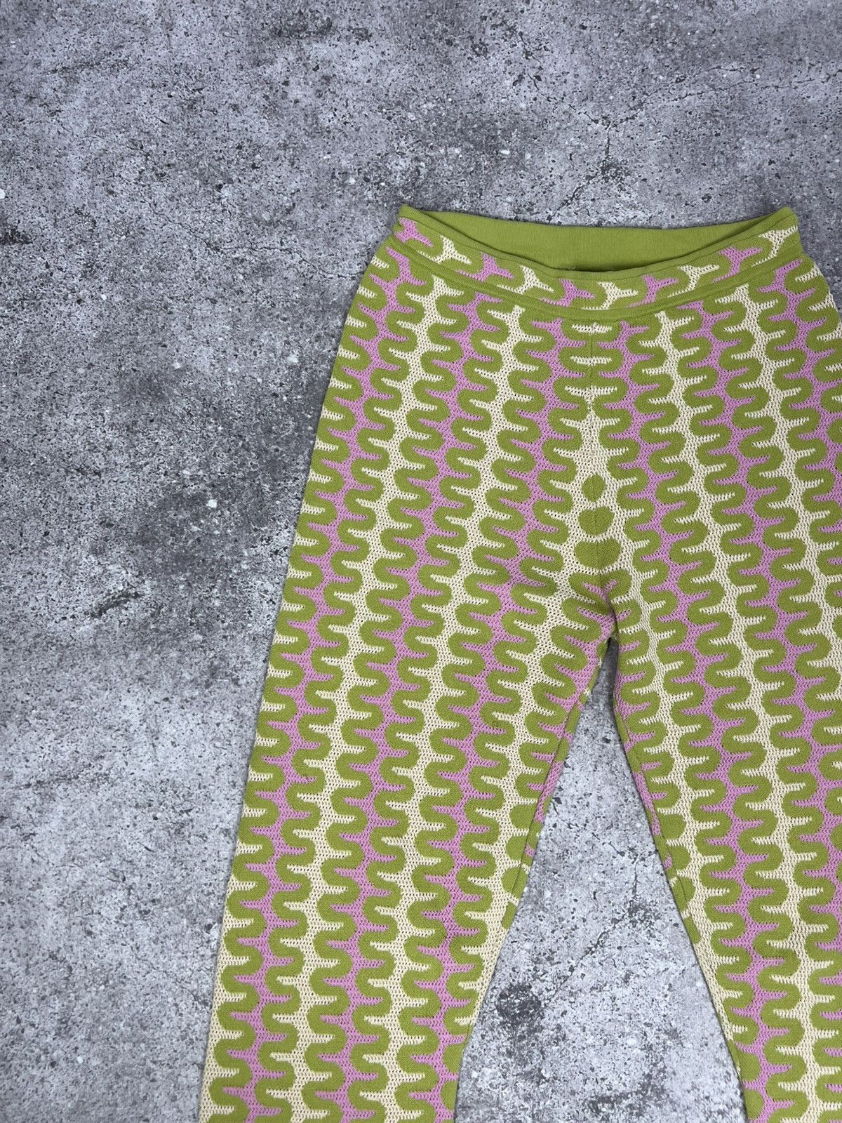 Sandro Sandro Paris Guerin Flare Pants Knit Multicolor Size 26" / US 2 / IT 38 - 4 Thumbnail