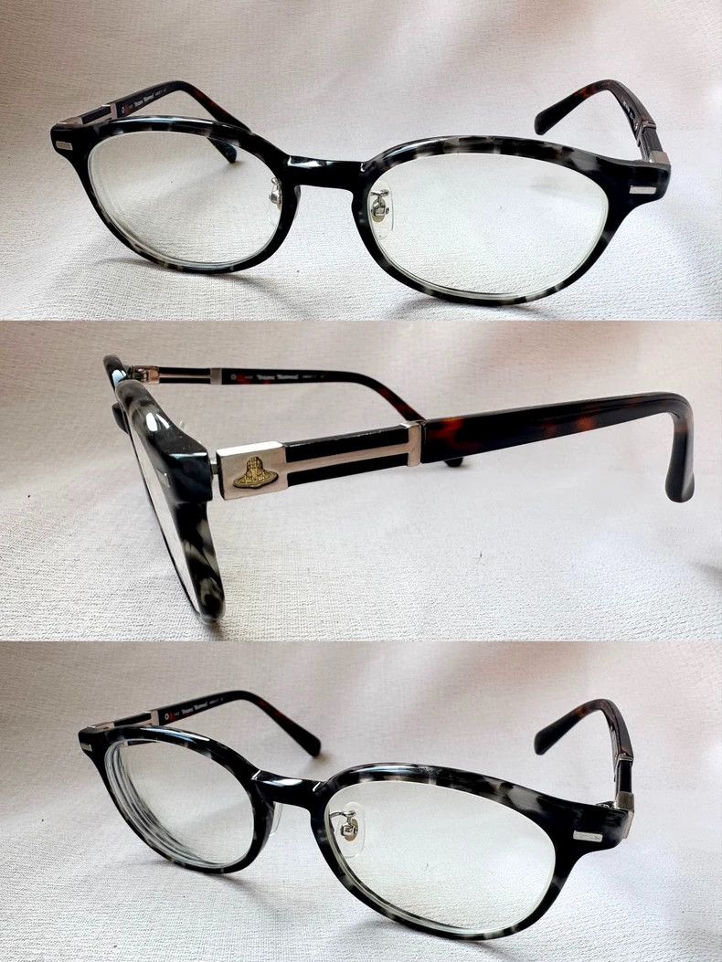 Vivienne Westwood Vivienne Westwood Vintage Brown Tortoise Shell Saturn Glas Size ONE SIZE - 1 Thumbnail