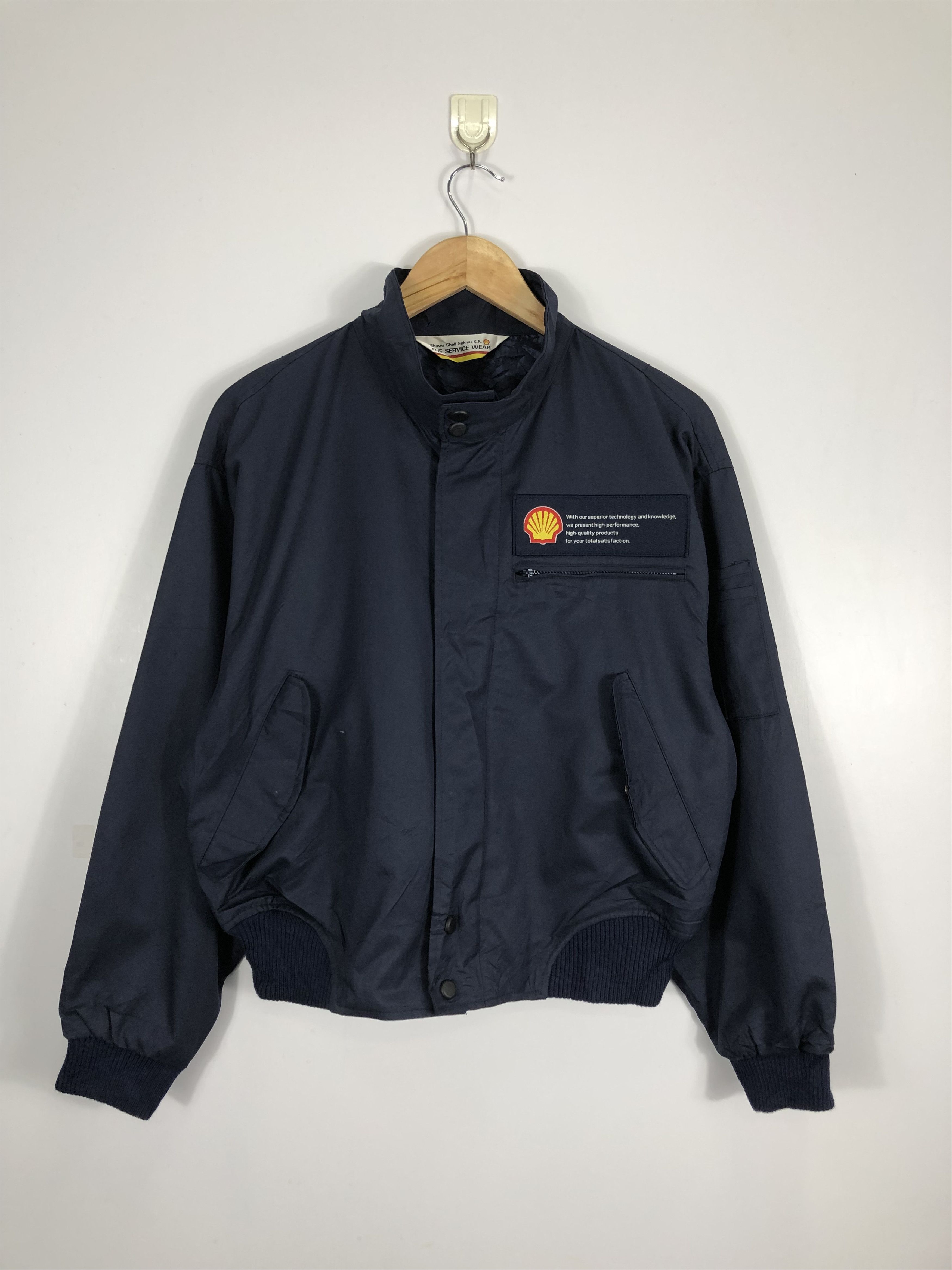 Vintage Vintage Shell Light Blue Jacket J0658 Size US L / EU 52-54 / 3 - 1 Thumbnail