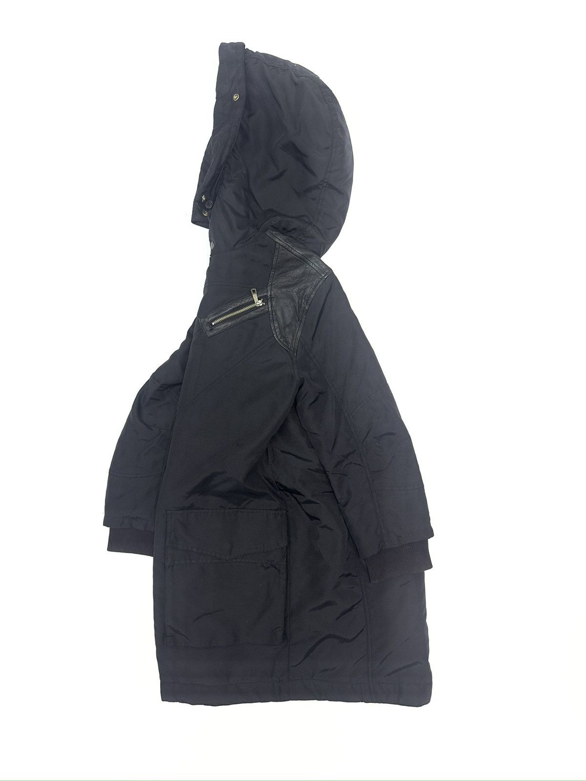 Diesel DIESEL Jacket Women's LARGE Hooded Belted Size L / US 10 / IT 46 - 3 Thumbnail