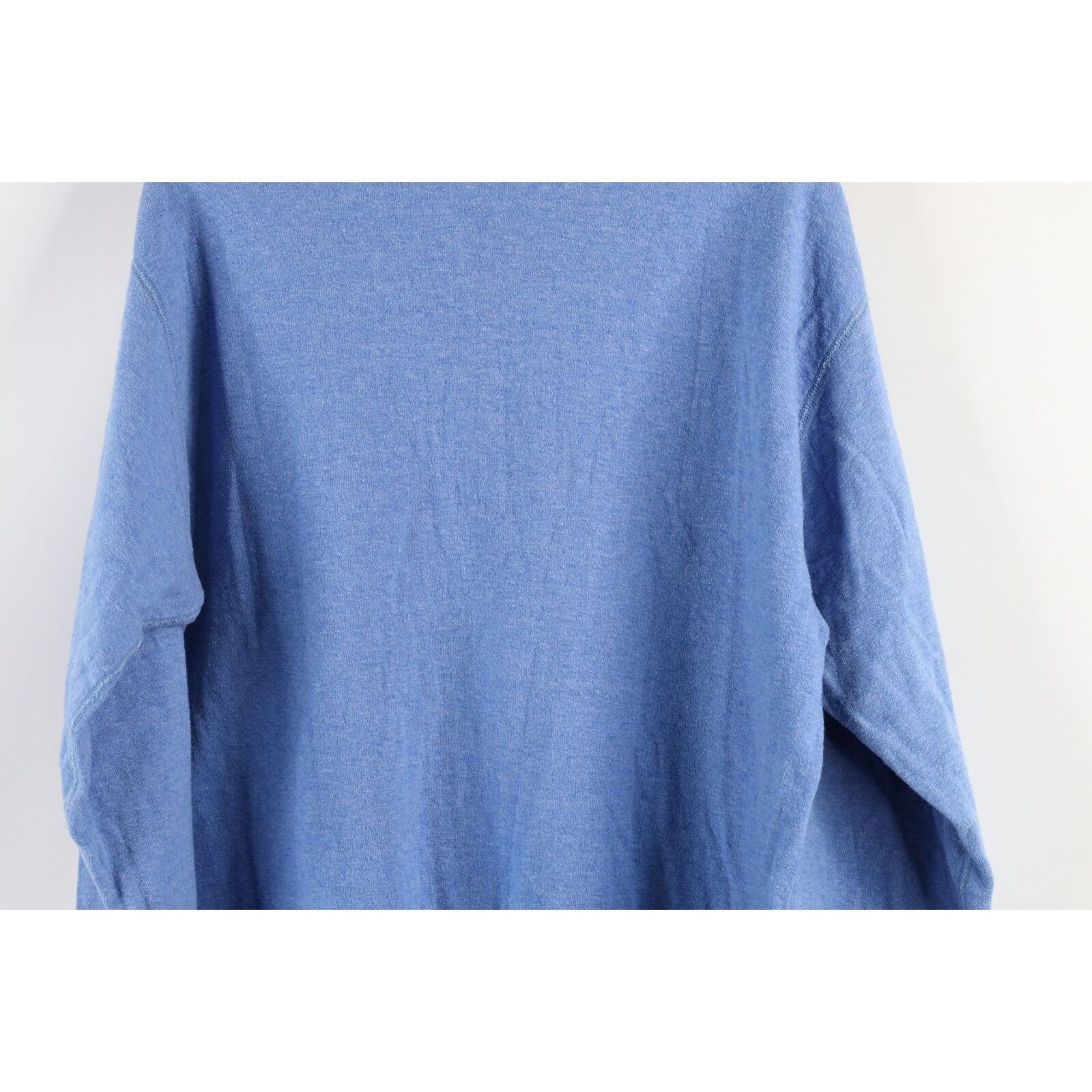 L.L. Bean × Vintage Vintage 90s LL Bean Rivers Driver Henley T-Shirt Blue USA Size US L / EU 52-54 / 3 - 9 Thumbnail