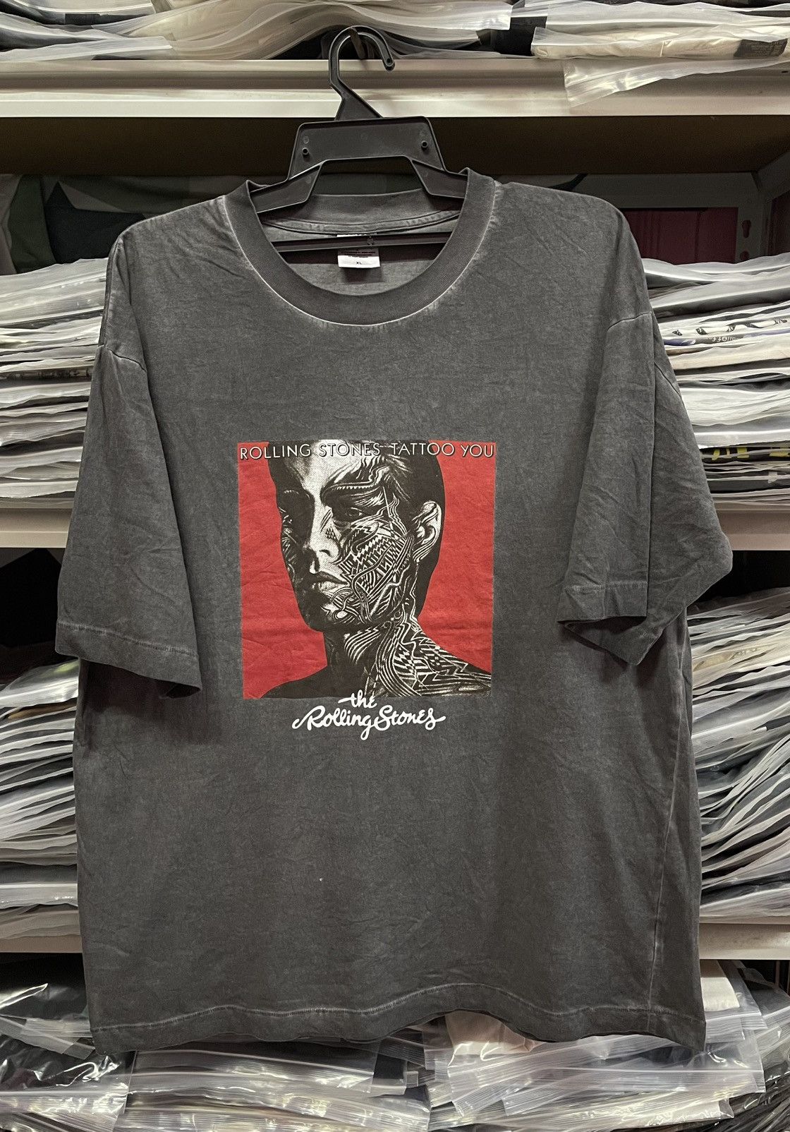 Band Tees The Rolling Stones Album Tattoo You Acid Wash Tees🔥🔥🔥 Size US XL / EU 56 / 4 - 1 Thumbnail