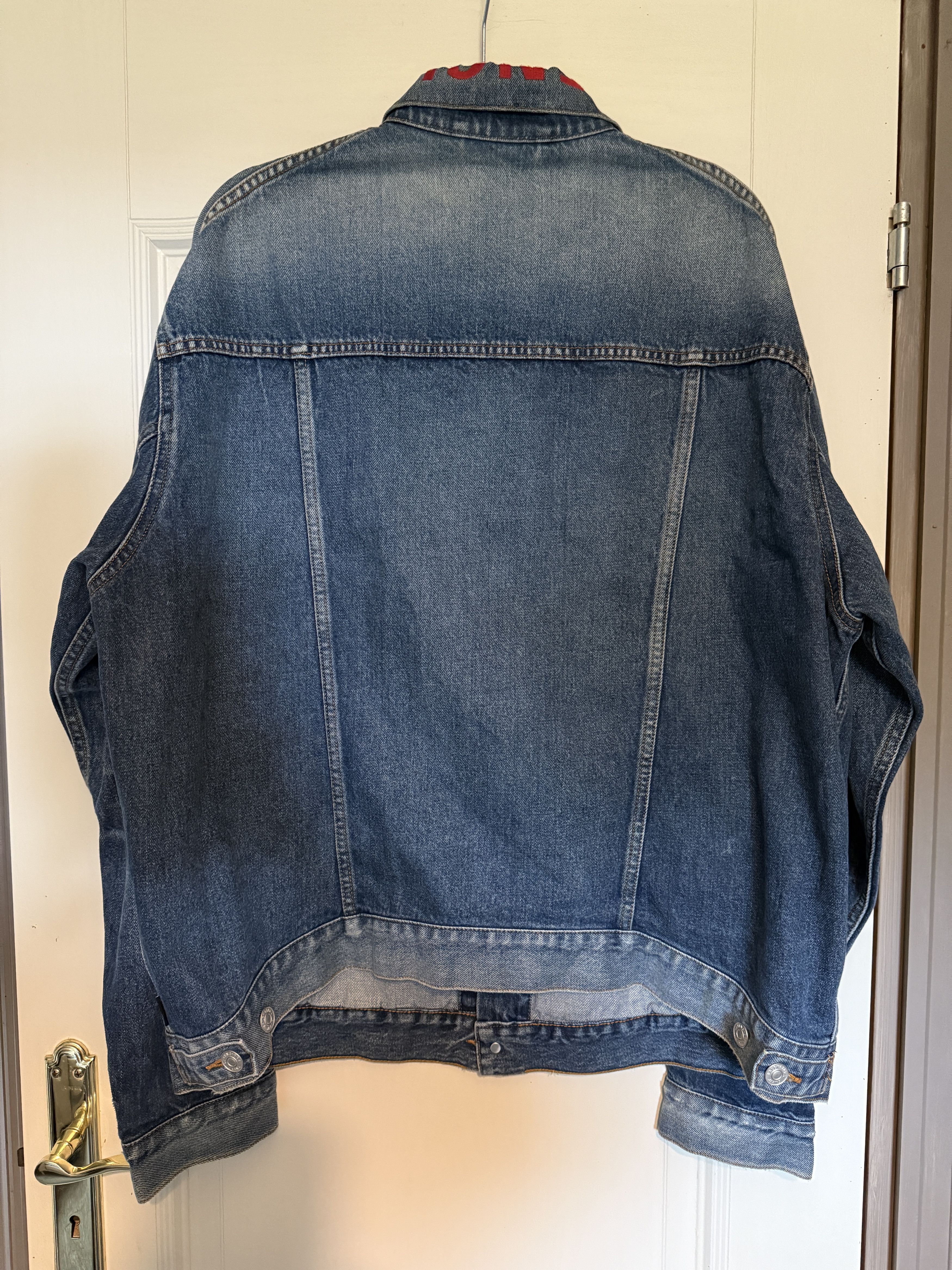 Balenciaga Balenciaga Denim Jacket – Size 48 – With Tags & Box Size US M / EU 48-50 / 2 - 2 Thumbnail