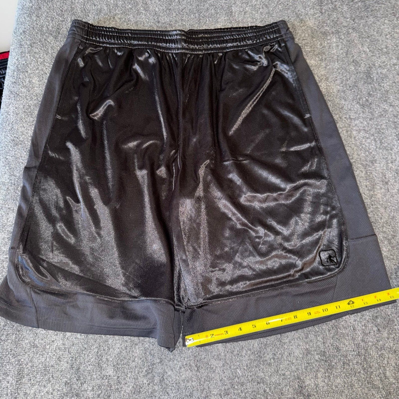 JW Anderson AND1 Dark Gray Dazzle Baggy Hoop Shorts Mens 2XL Rare Size US 40 / EU 56 - 8 Thumbnail