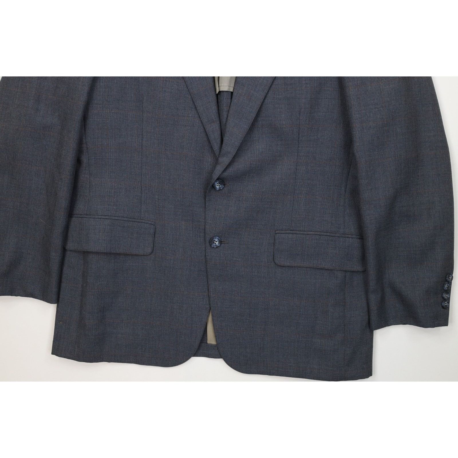 Vintage Vintage 70s Streetwear 2 Piece Wool Suit Rainbow Plaid Size 40R - 5 Thumbnail