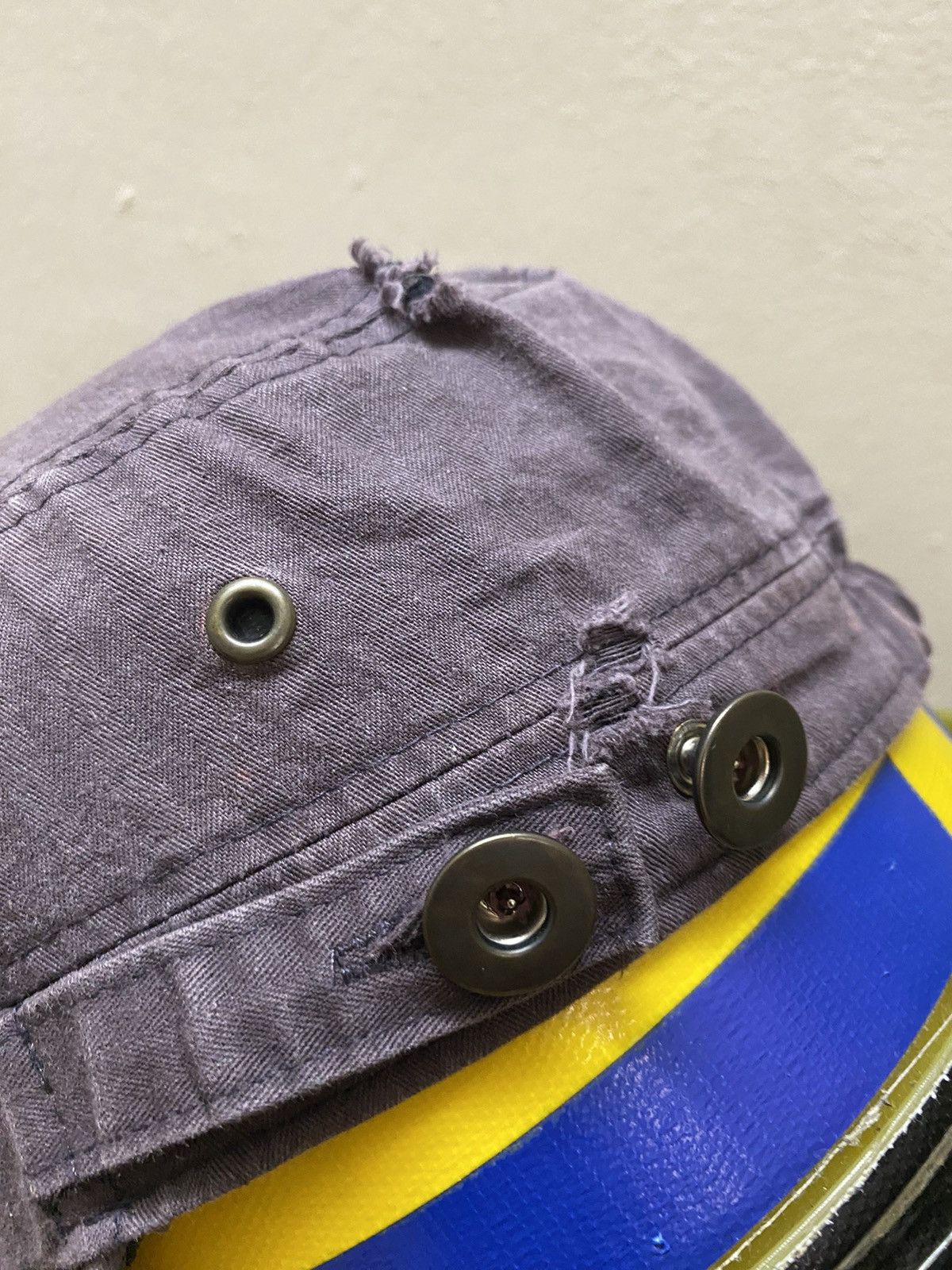 Hysteric Glamour 2000s Cadet hat midwash distressed japan y2k style Size ONE SIZE - 5 Thumbnail