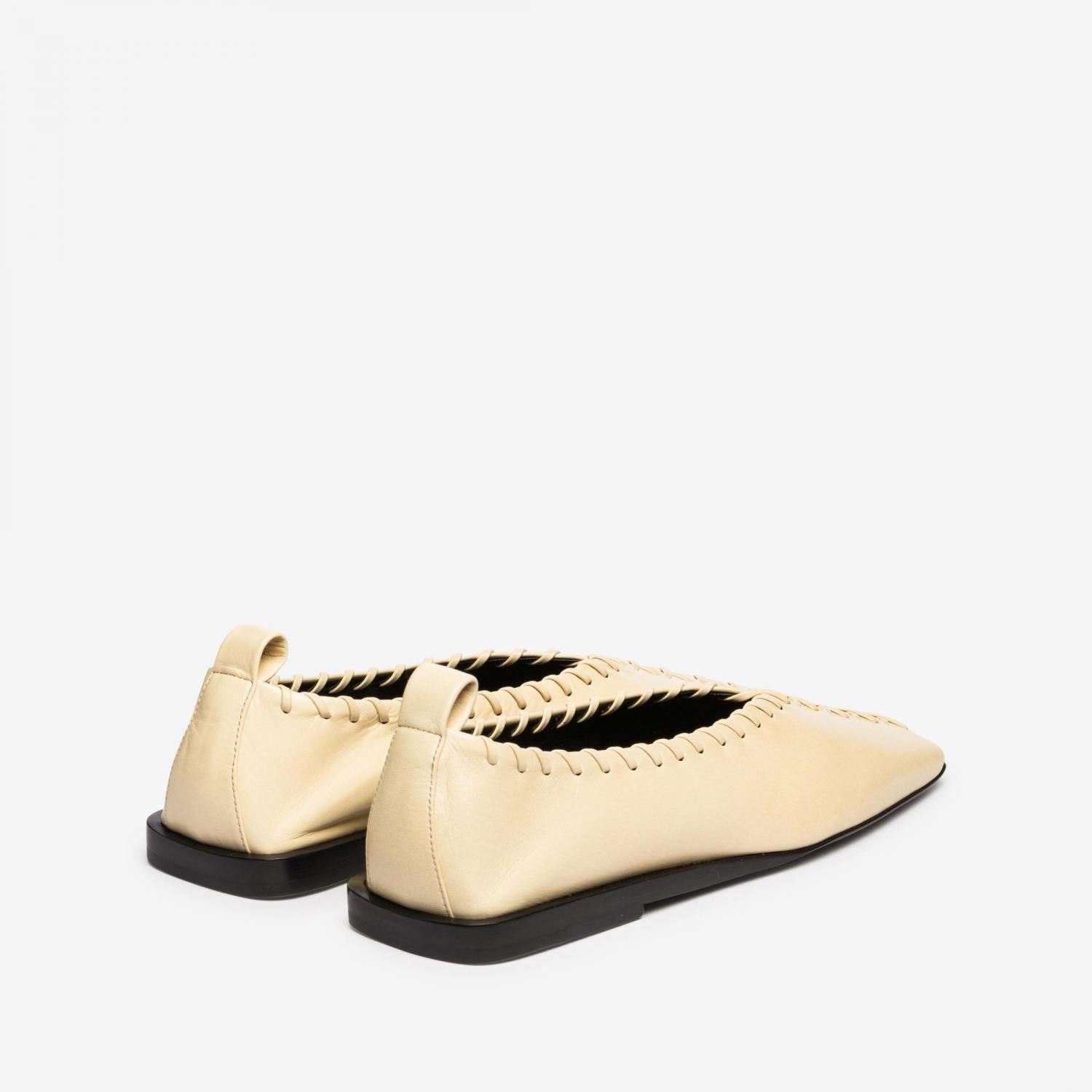 Jil Sander o1loc1c0425 J32WS0018 Ballerina in Butter Size US 6 / IT 36 - 4 Thumbnail