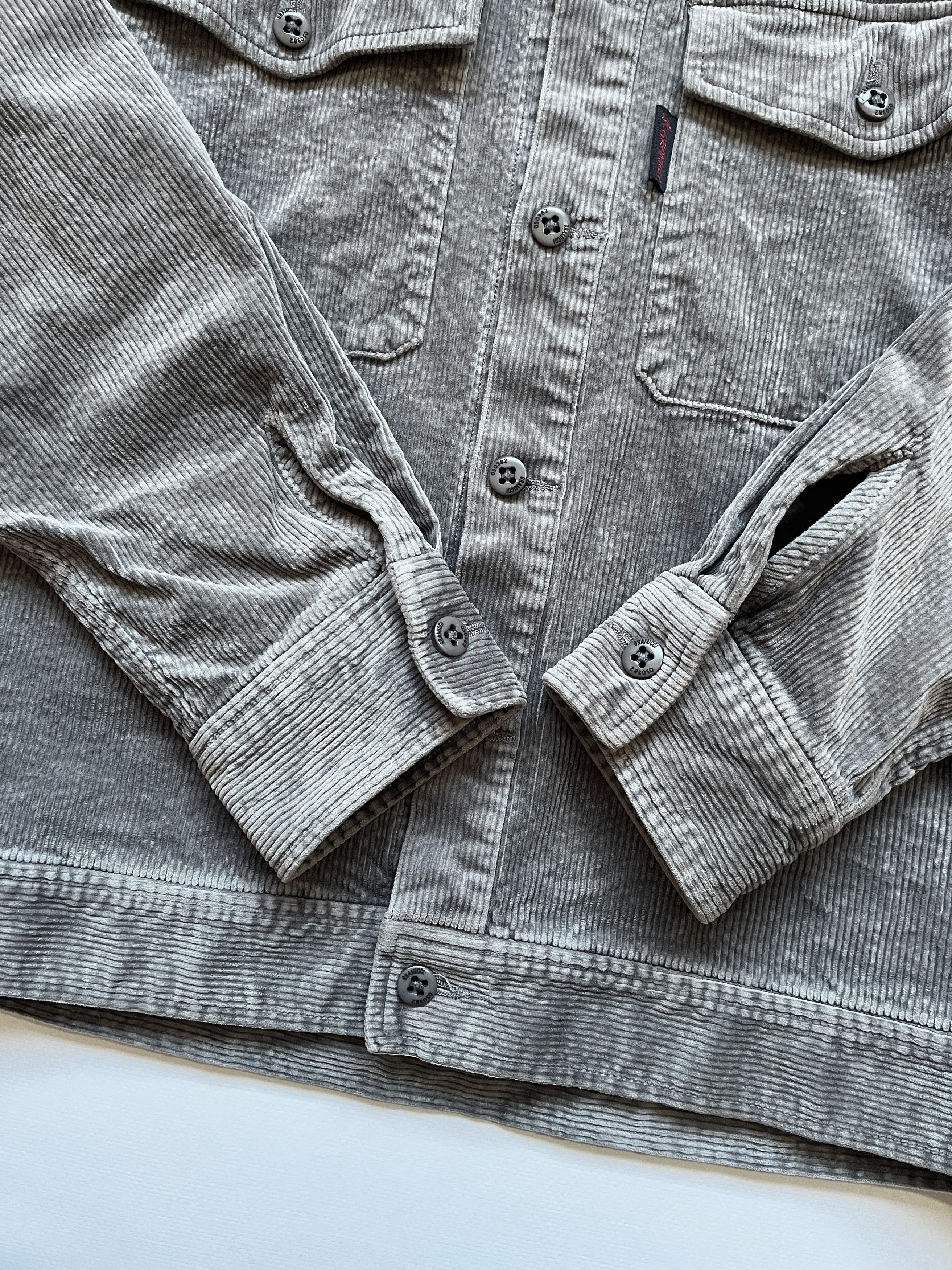 Gramicci Vintage Gramicci Corduroy Trucker Jacket Grey Size US M / EU 48-50 / 2 - 8 Thumbnail