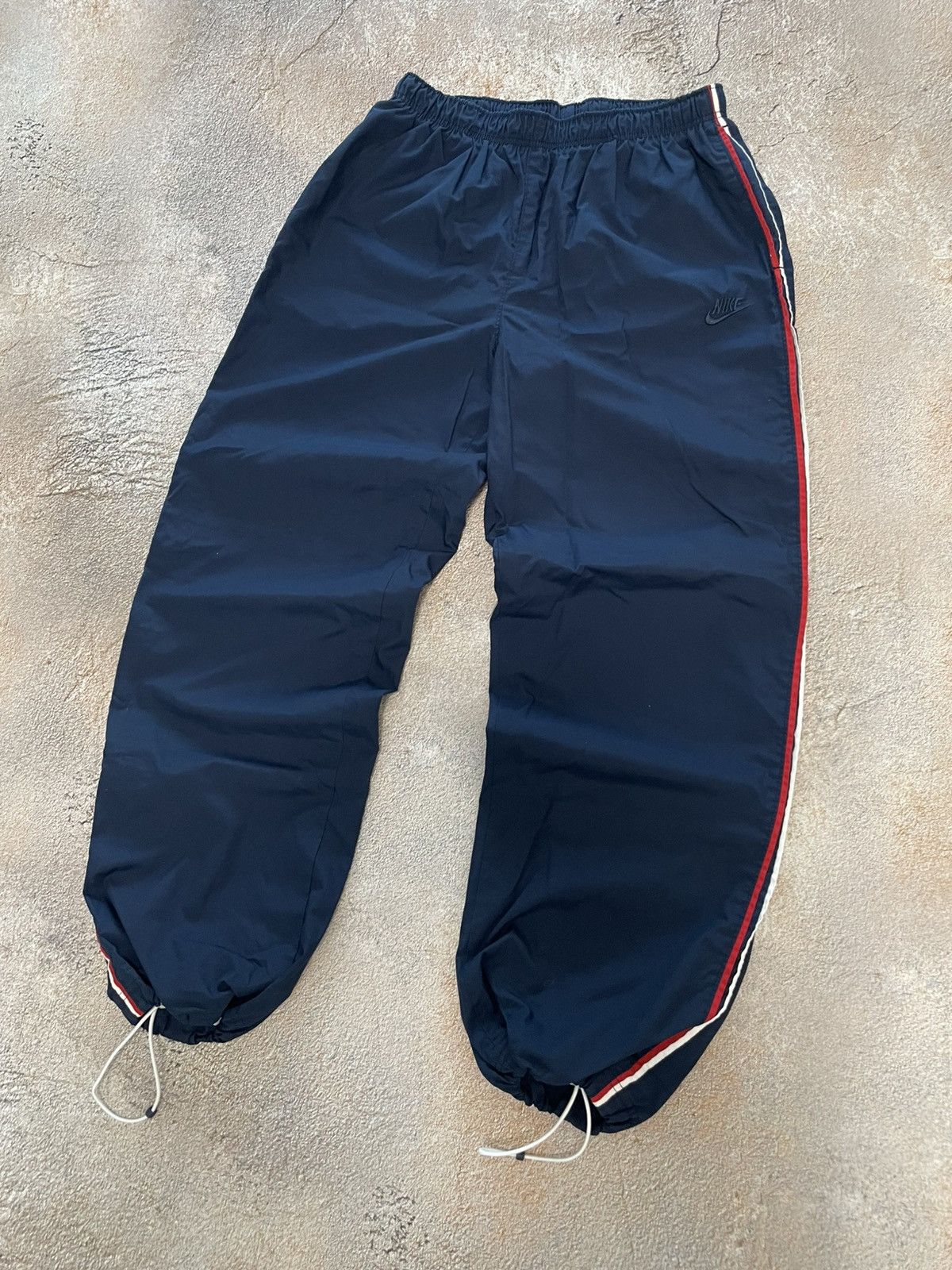 Nike Vintage Nike Nylon Drill Boxy Track Pants Size US 34 / EU 50 - 2 Thumbnail
