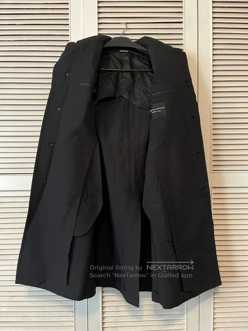 Comme des Garcons CDG Homme Plus Double-Layer Coat. Size US M / EU 48-50 / 2 - 4 Thumbnail
