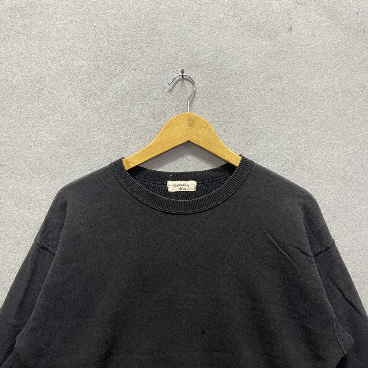 Composition by Kenzo Vintage 1980s–1990s Composition Kenzo Script Logo Sweatshirt Size US M / EU 48-50 / 2 - 4 Thumbnail
