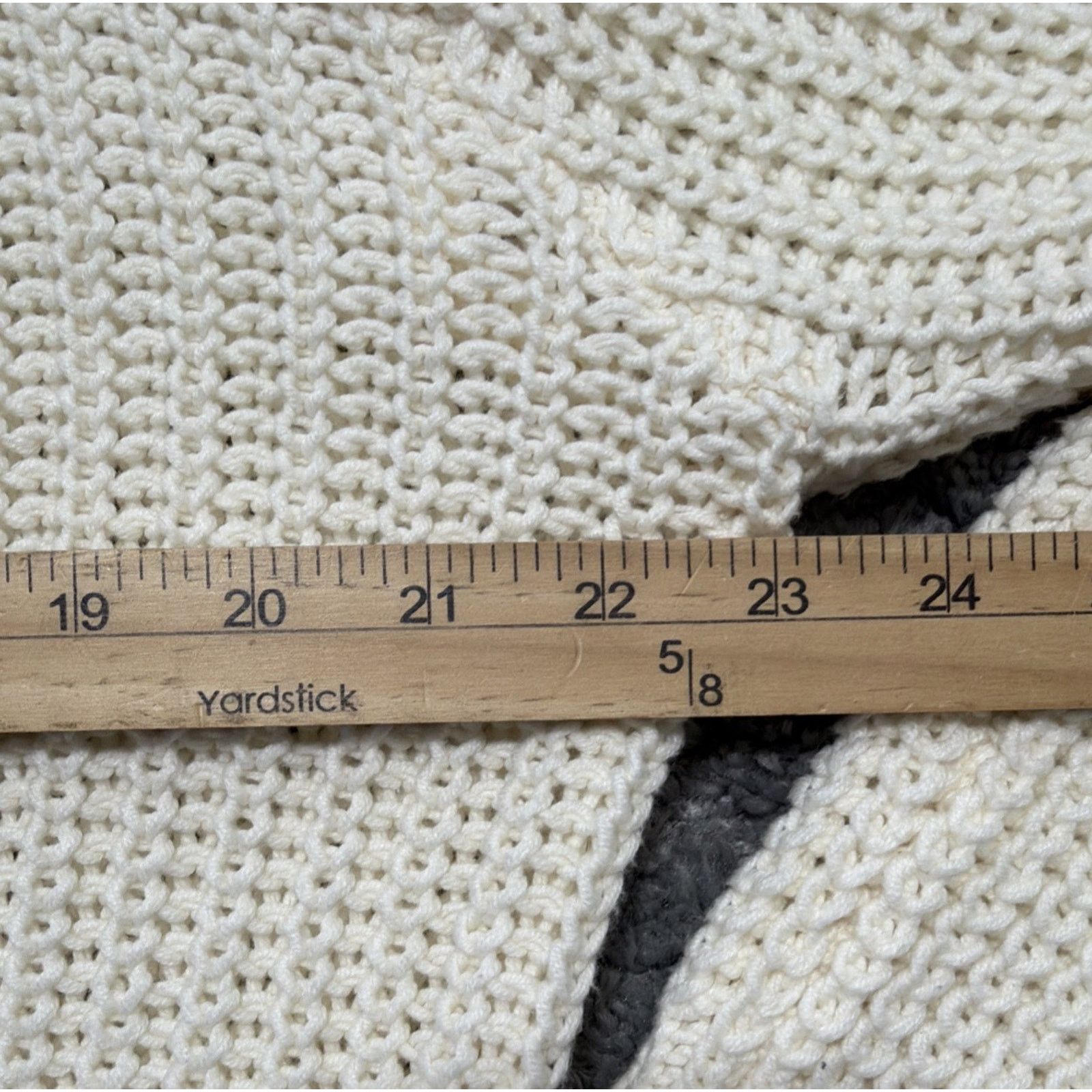 American Eagle Outfitters American Eagle Womens Ivory Knit Oversized Sweater XS Size XS / US 0-2 / IT 36-38 - 4 Thumbnail