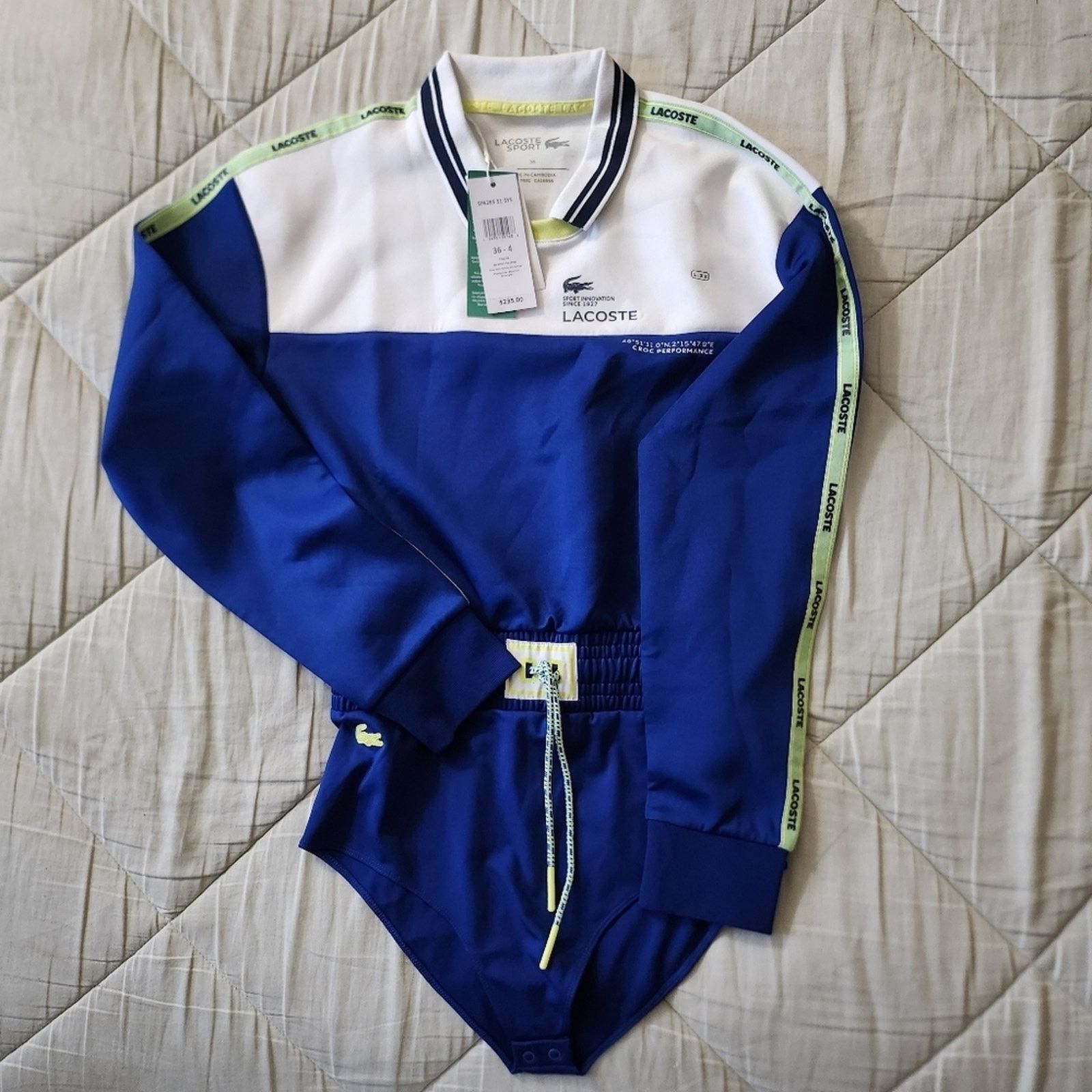 Lacoste LaCoste Sport Playsuit Size S / US 4 / IT 40 - 9 Thumbnail
