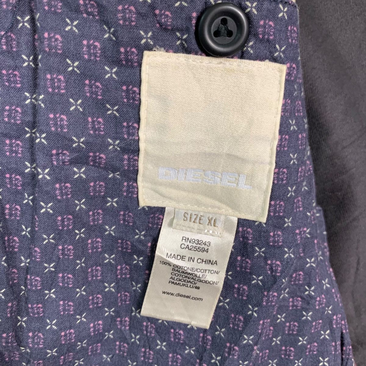 Diesel DIESEL Casual Jacket #0021-C2 Size US XL / EU 56 / 4 - 17 Thumbnail