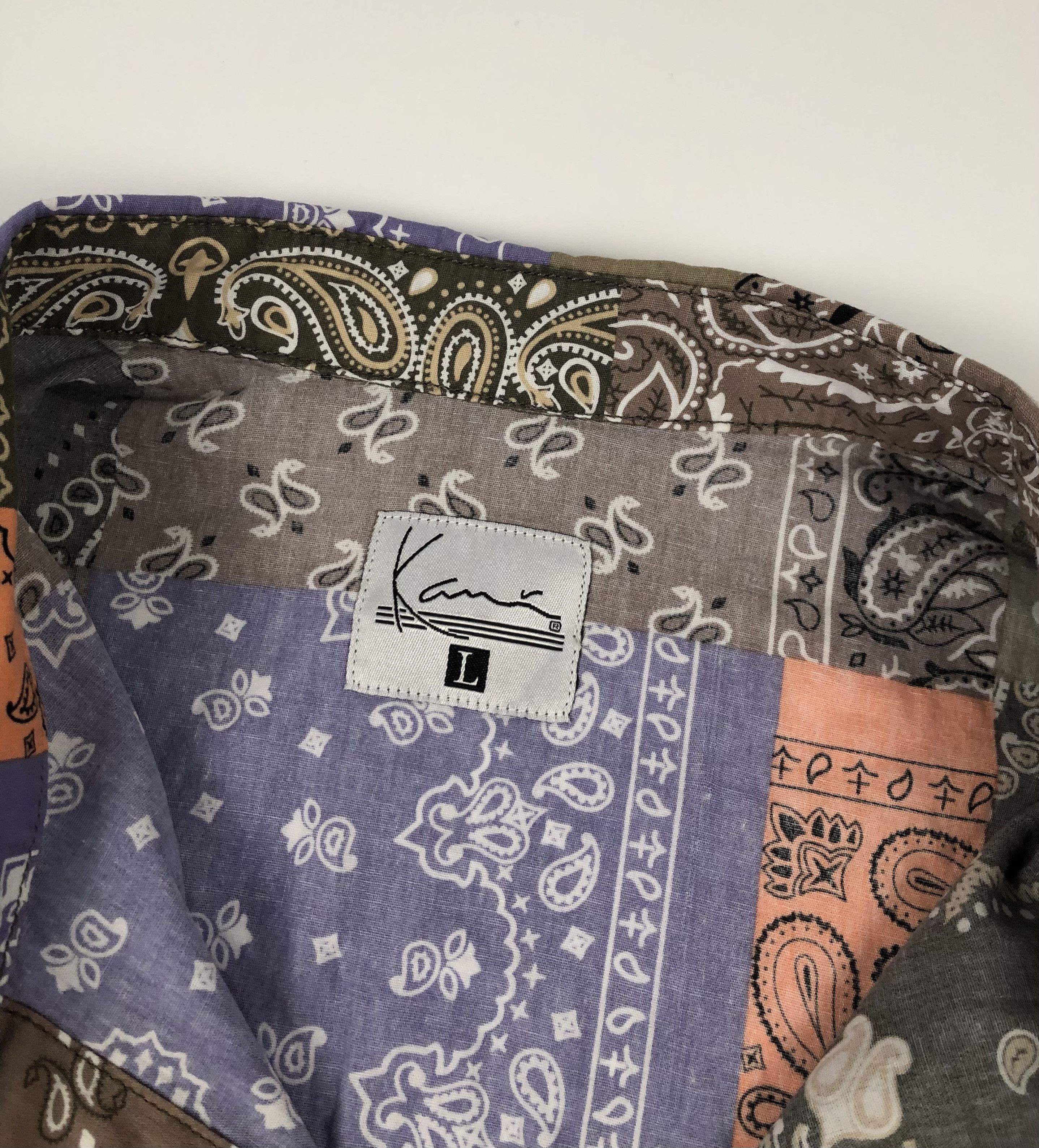 Karl Kani Karl Kani Multicolour Print Shirt Size US L / EU 52-54 / 3 - 5 Thumbnail
