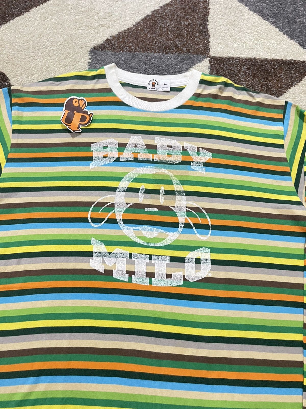 Bape Bape Baby Milo Striped LS Size US L / EU 52-54 / 3 - 3 Thumbnail