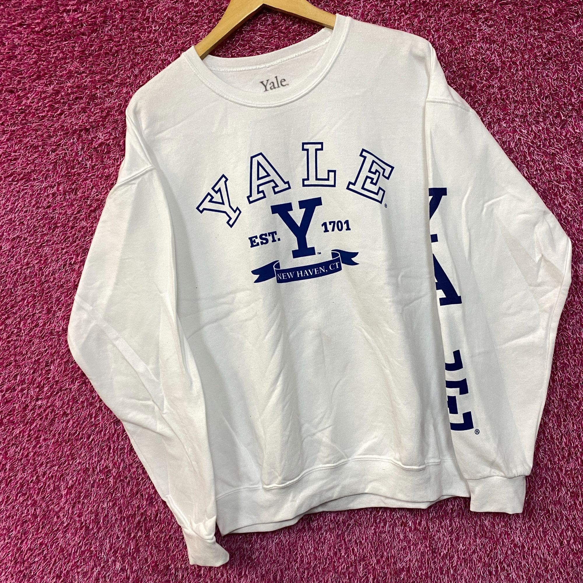 Other Yale University New Haven Crewneck Sweatshirt Large Size US L / EU 52-54 / 3 - 3 Thumbnail