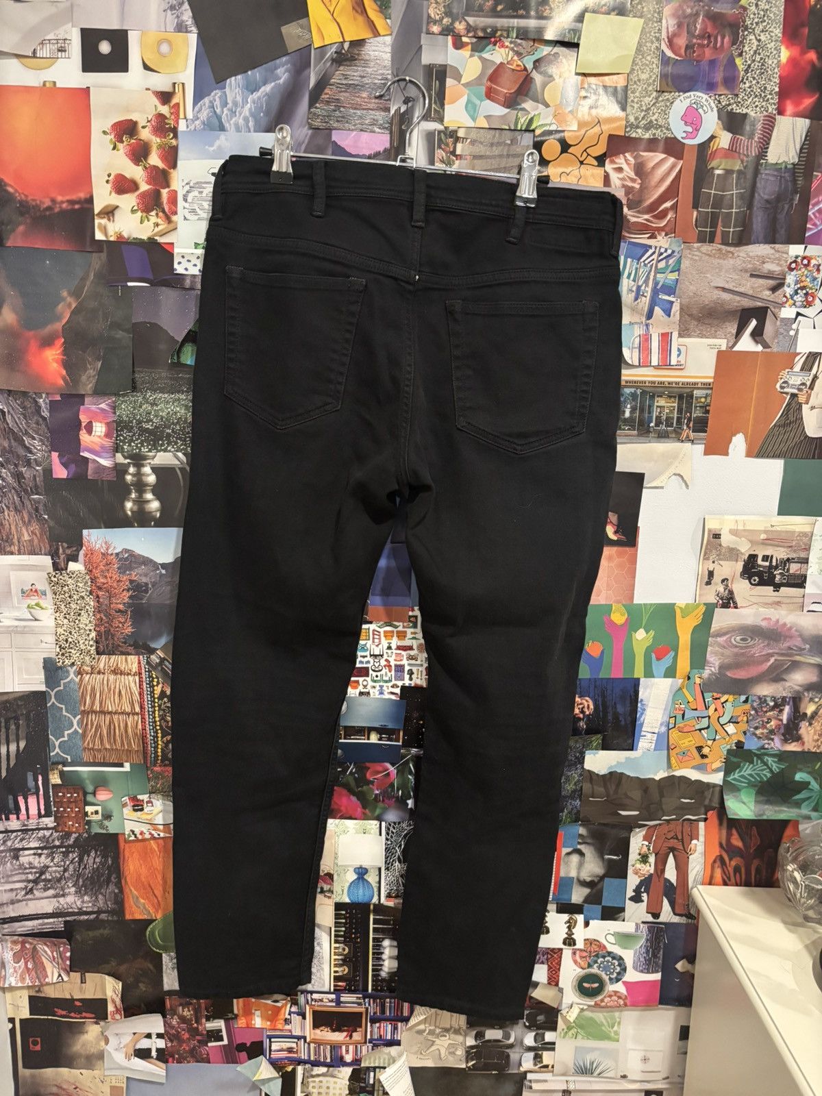Acne Studios Acne Studios Black Blå Konst jeansTapered fit Size 30 × 32 Size US 30 / EU 46 - 2 Thumbnail