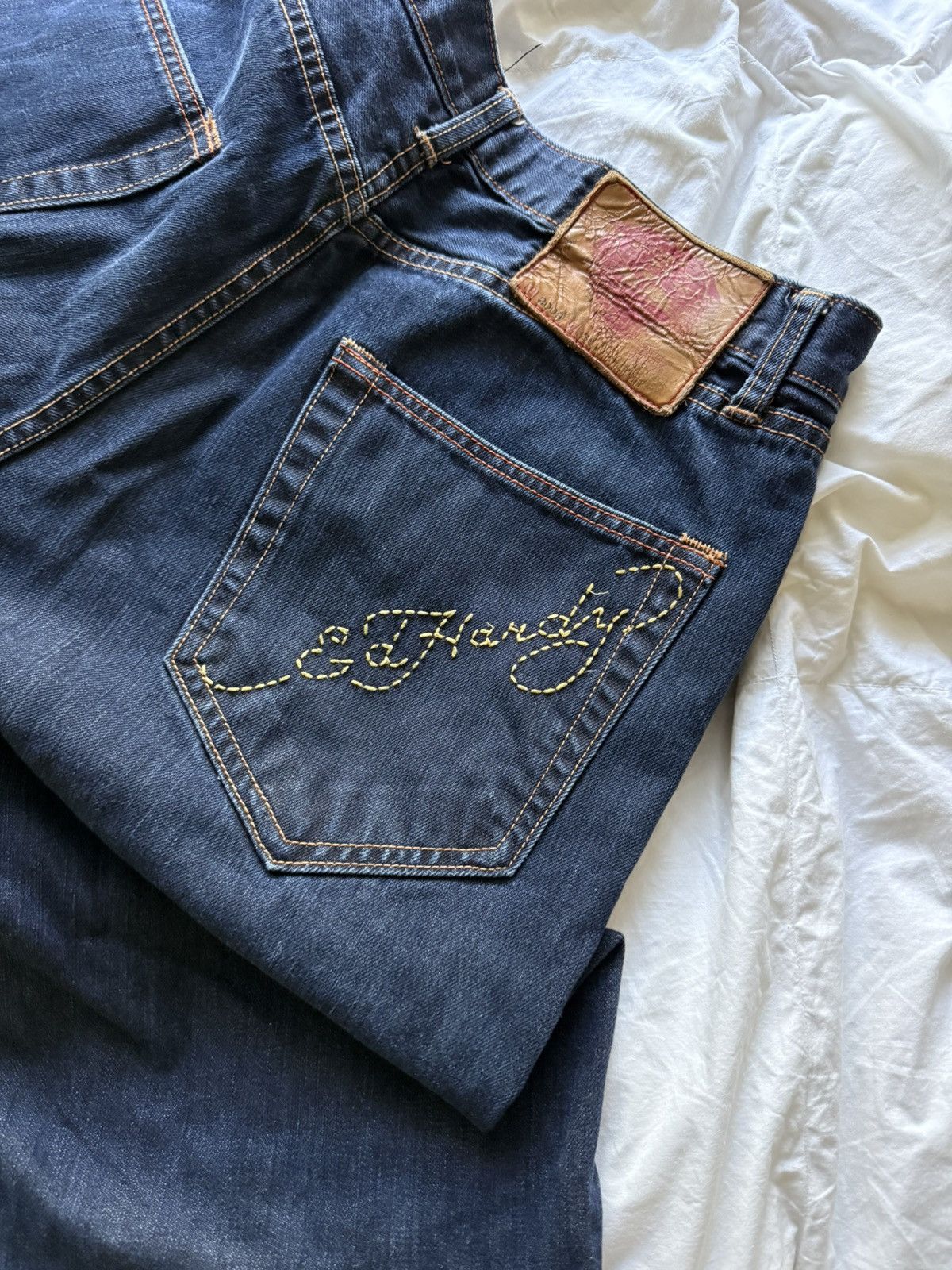 Ed Hardy ED Hardy dark blue denim Size US 36 / EU 52 - 3 Thumbnail