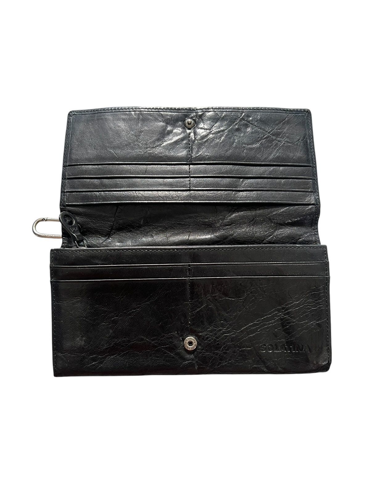 Genuine Leather Solatina 🇯🇵 Leather Long Wallet Size ONE SIZE - 8 Thumbnail