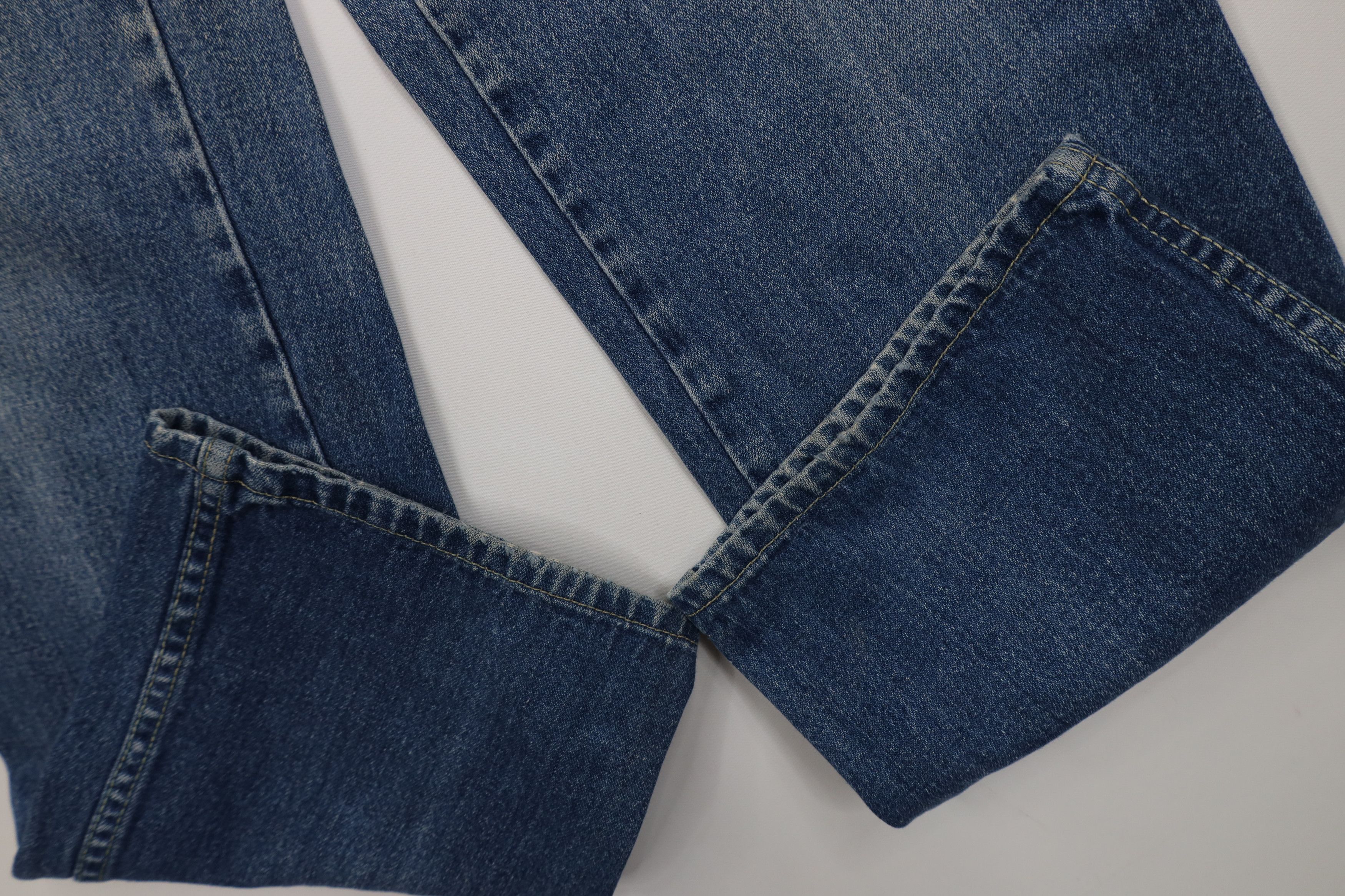 Vintage Vintage 90s Streetwear Relaxed Fit Bootcut Denim Jeans Blue Size 36" / US 14 / IT 50 - 7 Thumbnail