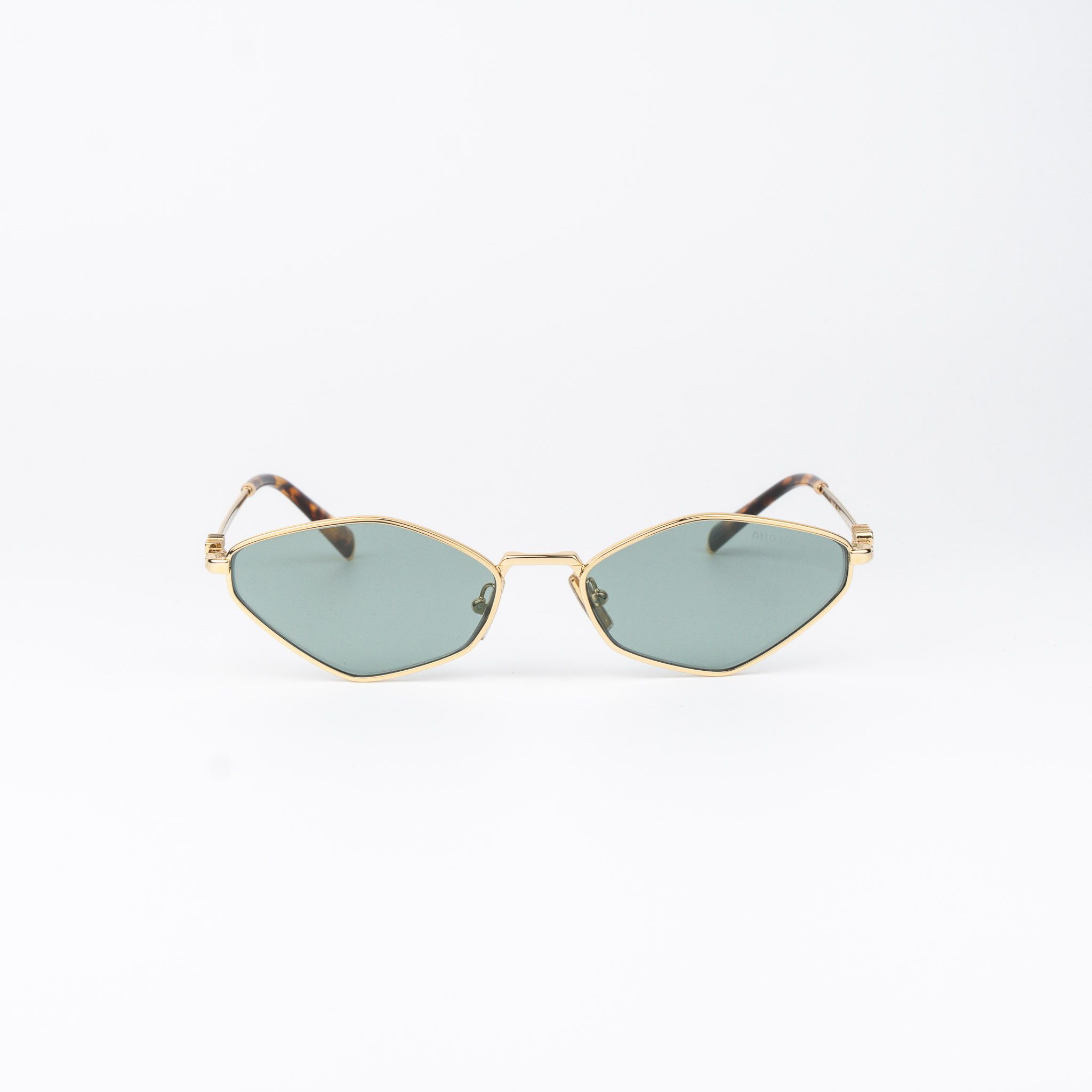Miu Miu Miu Miu REGARD Women Sunglasses MU56ZS 5AK04M NEW AUTHENTIC Size ONE SIZE - 2 Thumbnail