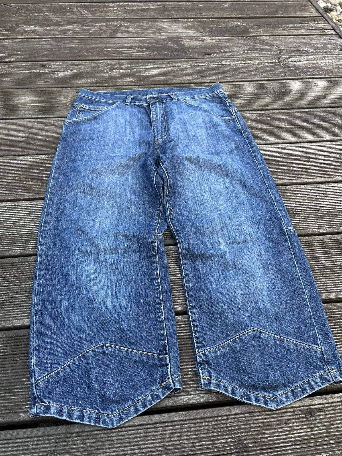 Burberry × Vintage Vintage Thomas Burberry Denim Shorts Pants Jorts 32 80s/90s Size US 32 / EU 48 - 3 Thumbnail
