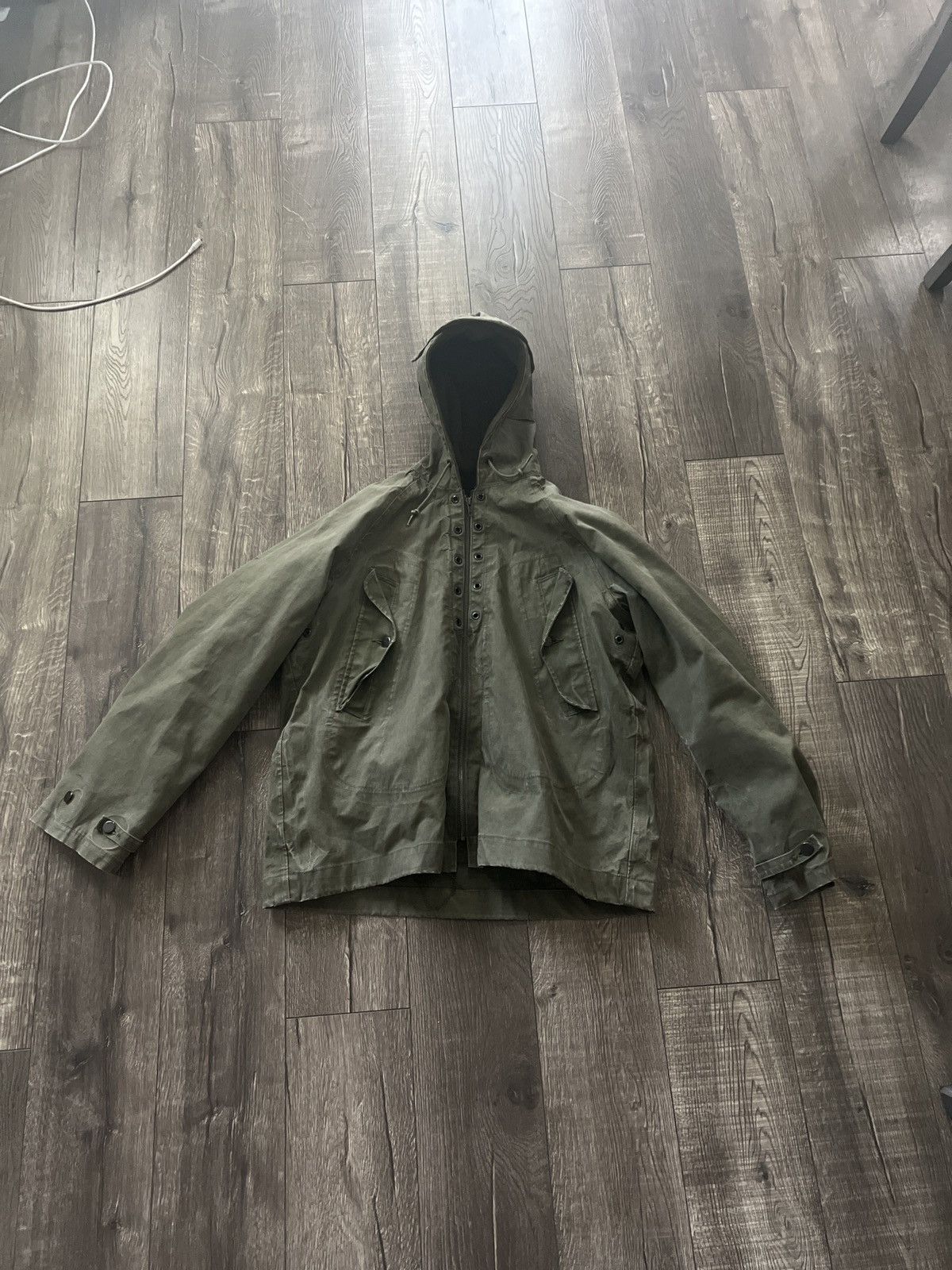 Vintage US Army Vietnam Era Wet Weather Parka Size US M / EU 48-50 / 2 - 3 Thumbnail
