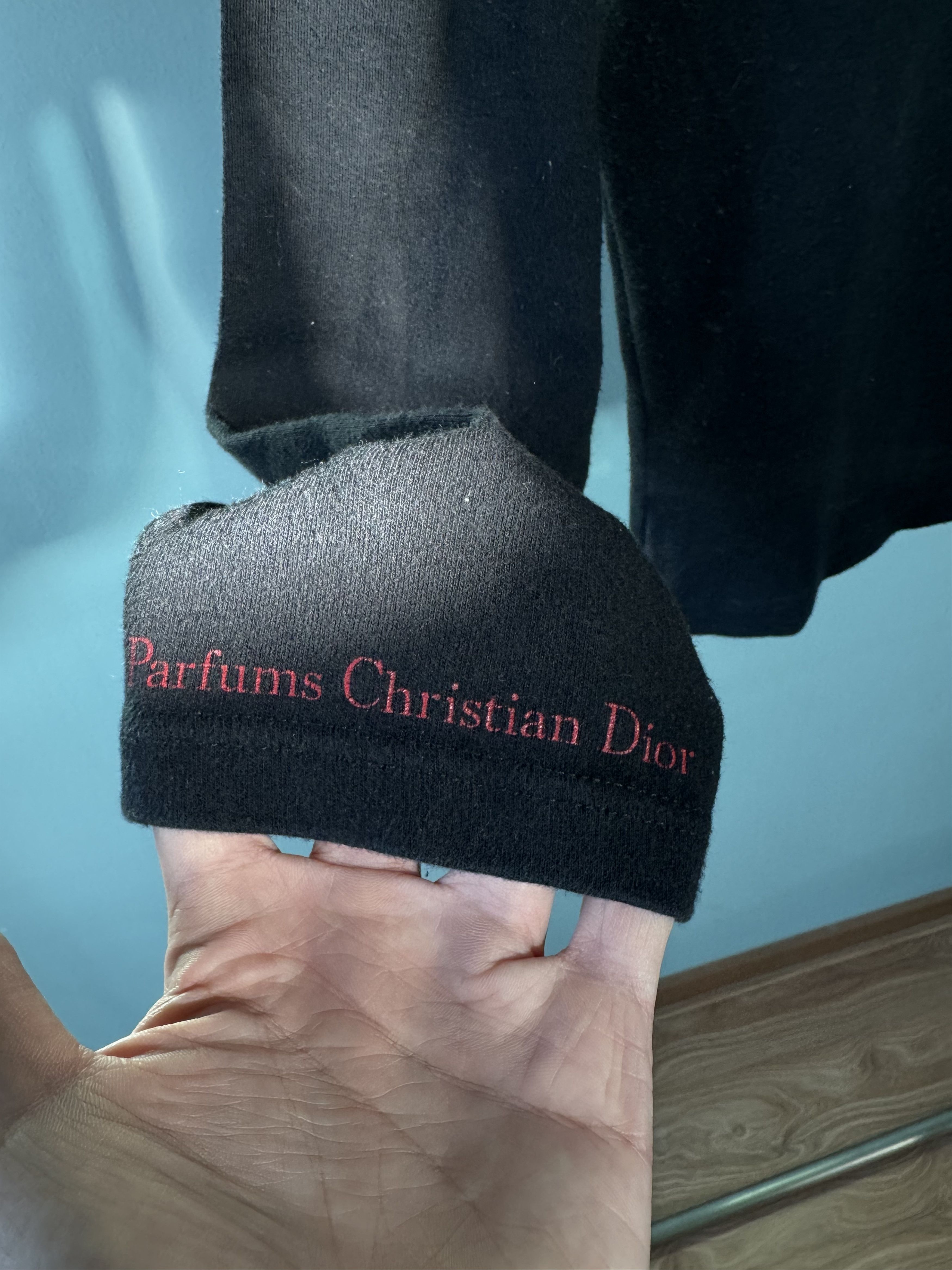 Christian Dior Monsieur Christian Dior " Dior Addict Parfum " Long Sleeve T Shirt Size M / US 6-8 / IT 42-44 - 7 Thumbnail