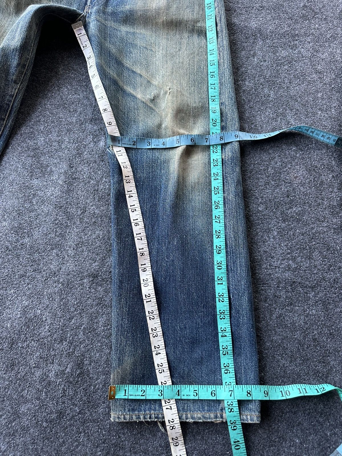Vintage Smith’s Worn Distressed Rare Denim D141
