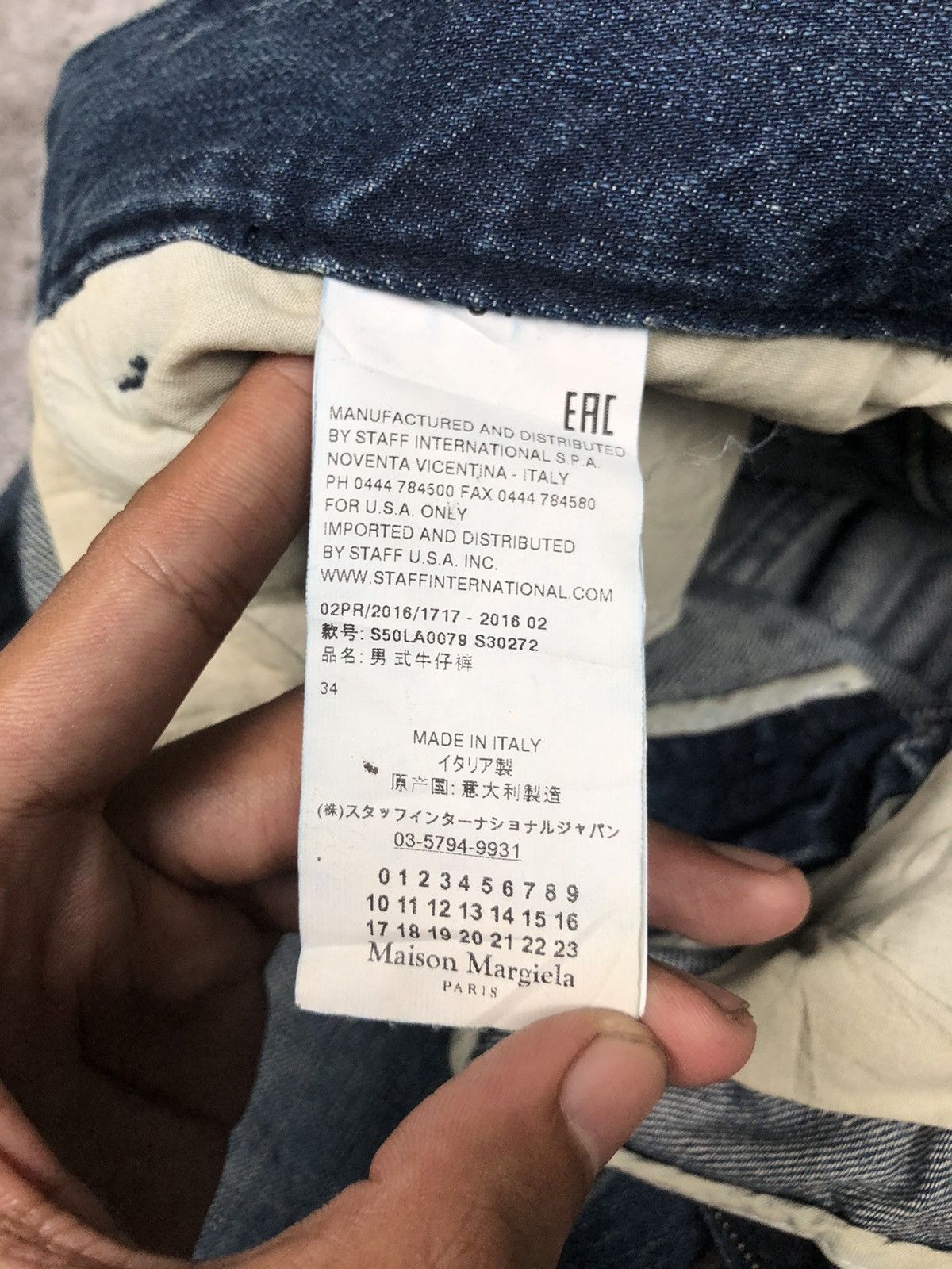 Maison Margiela MM6 Maison Margiela Jeans Pants Size US 30 / EU 46 - 11 Thumbnail