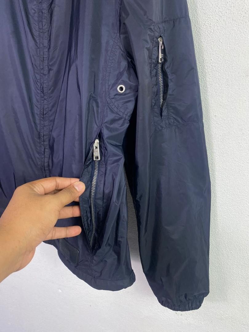 Prada Prada Nylon Funnel Neck Bomber Jacket Size US M / EU 48-50 / 2 - 10 Thumbnail
