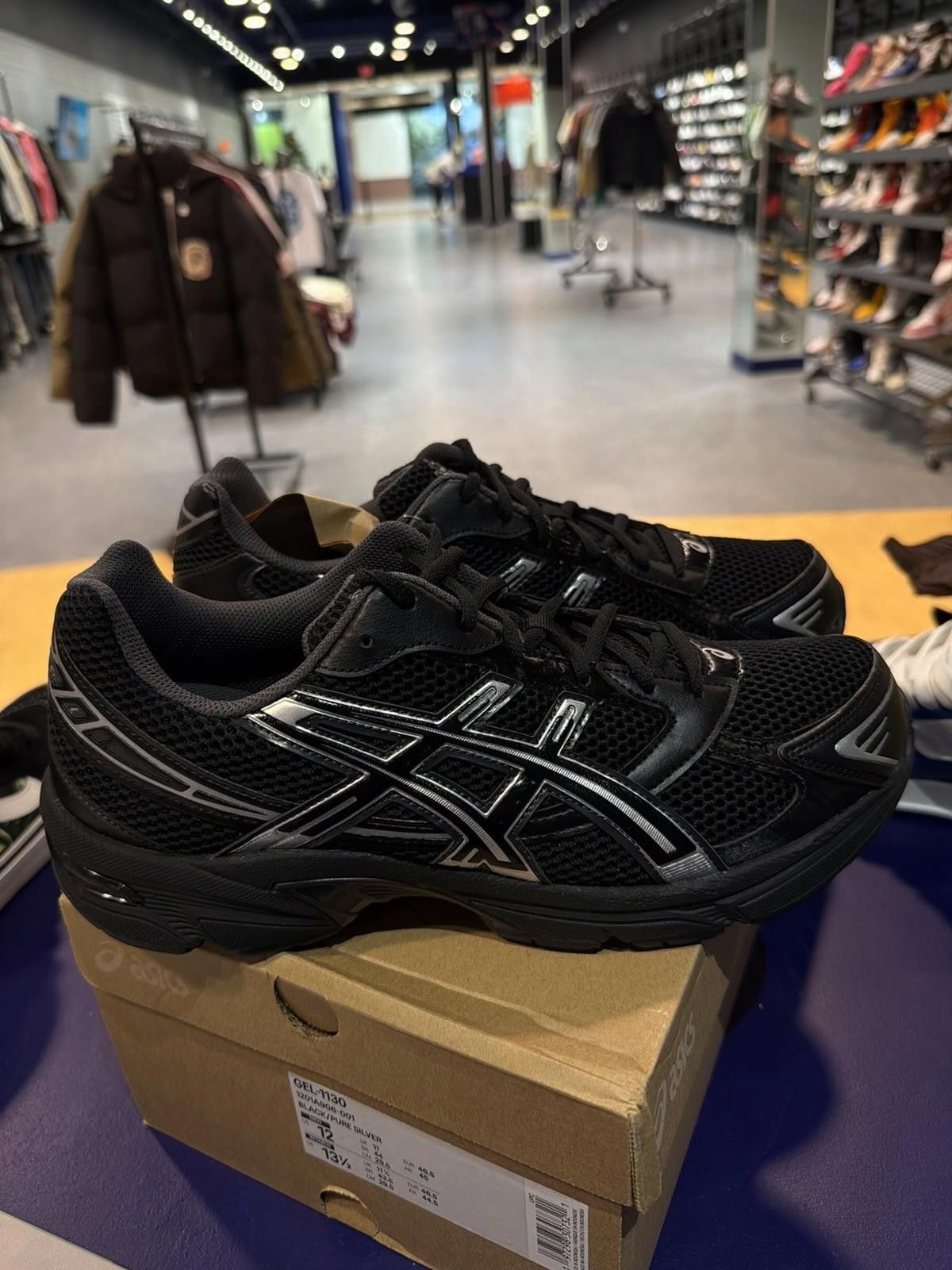 Asics ASICS Gel-1130 Black Pure Silver Men’s (8) 1201A906-001 NEW Size US 8 / EU 41 - 3 Thumbnail