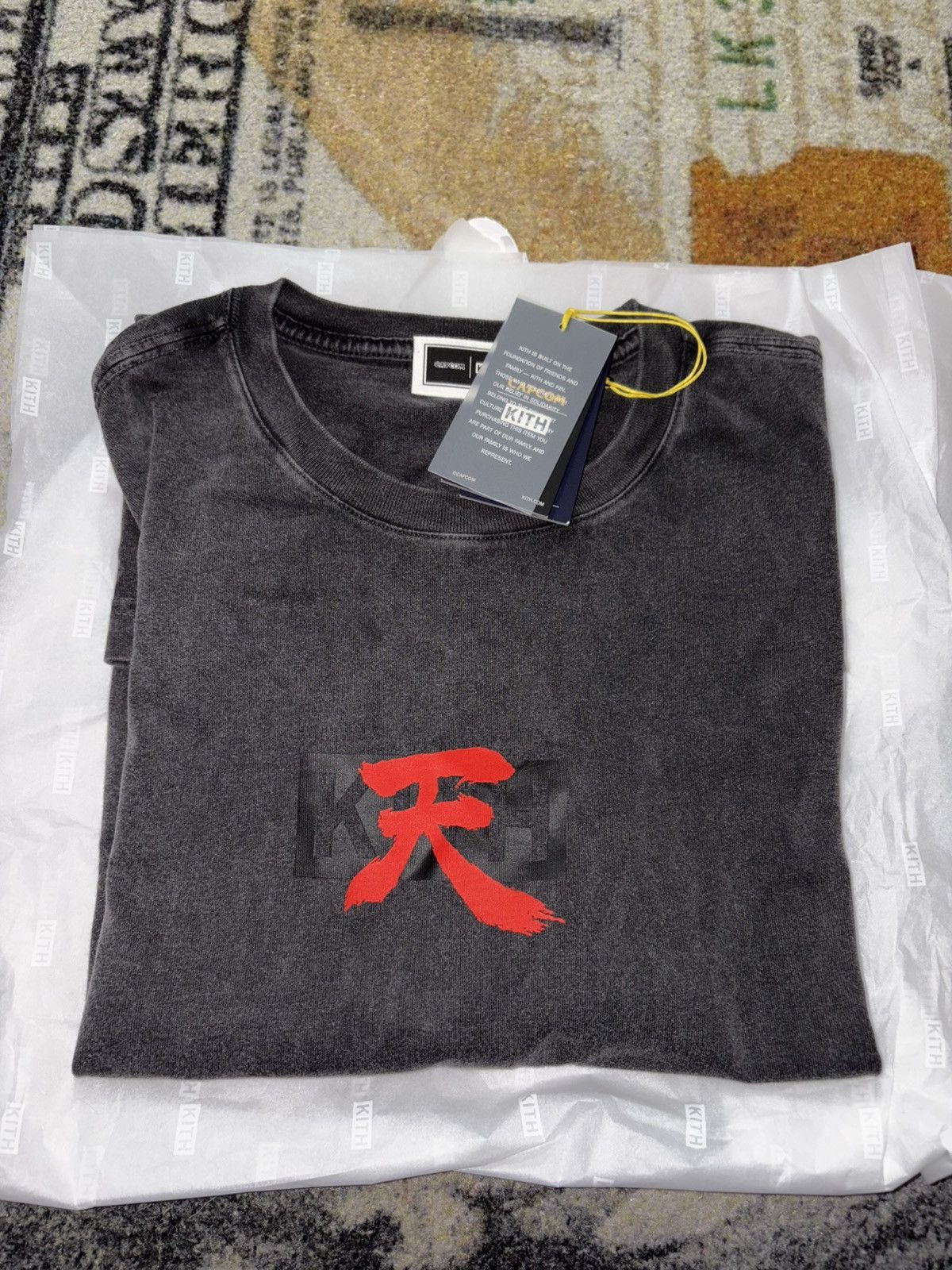 Kith × Marvel Comics Kith x Capcom Akuma Vintage Tee | Grailed