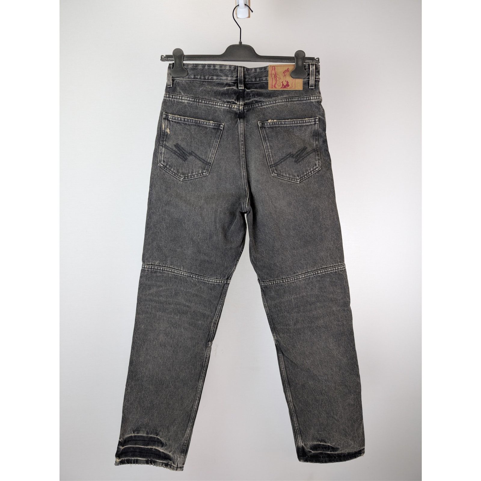 Martine Rose o1rshd1 Panelled Jean in Black Vintage Wash Size US 30 / EU 46 - 11 Thumbnail