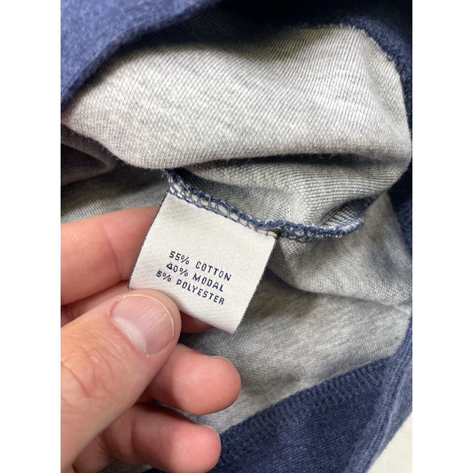 Peter Millar Peter Millar 1/4 Zip Golf Sweater Pullover Mock Neck Long Sleeve XL Men Blue Cotton Blend Embroidered Classic Golf Style Pullover Size US XL / EU 56 / 4 - 4 Thumbnail