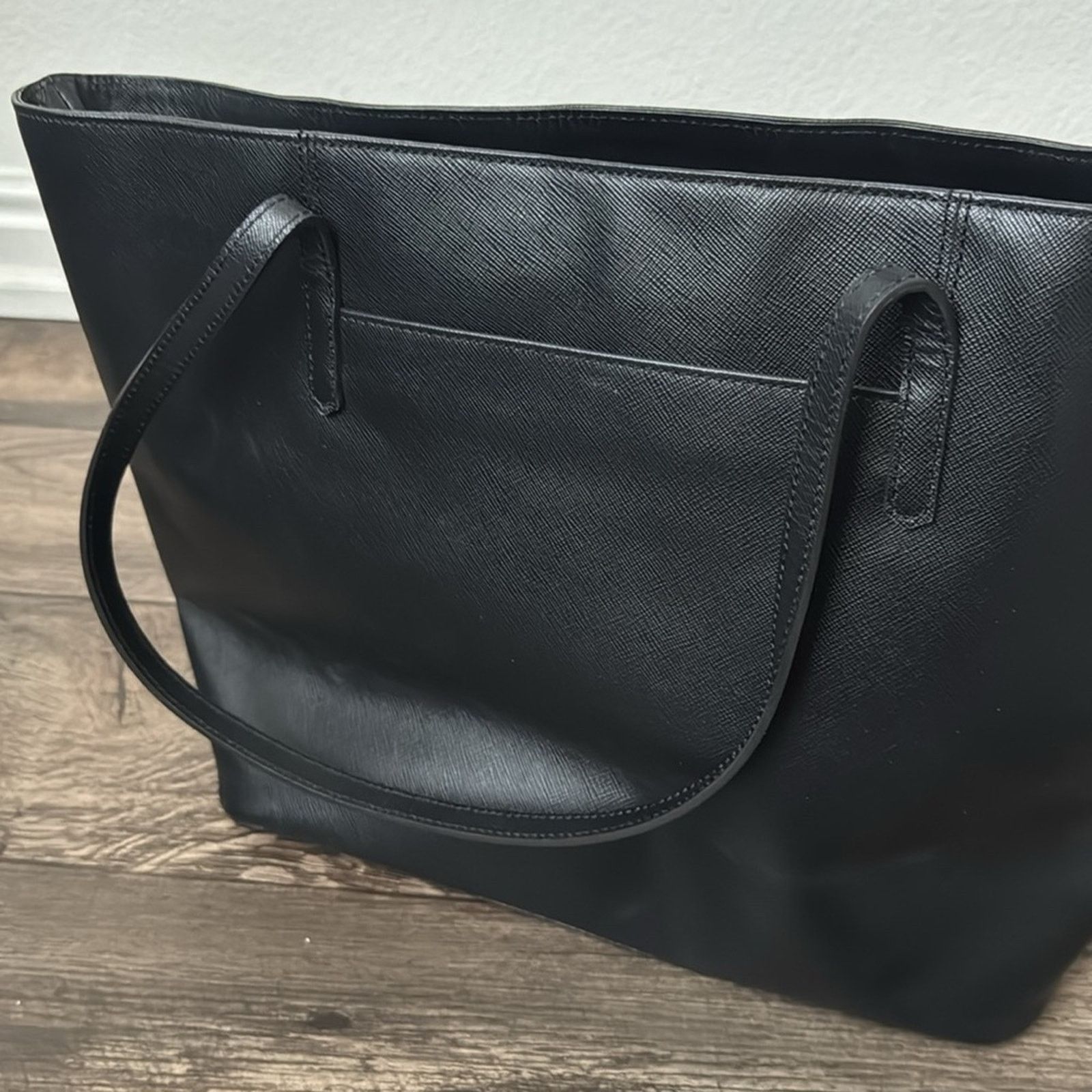 BRAHMIN Brahmin Avenue Leather Medium Tote in Black Bond Street Size ONE SIZE - 6 Thumbnail