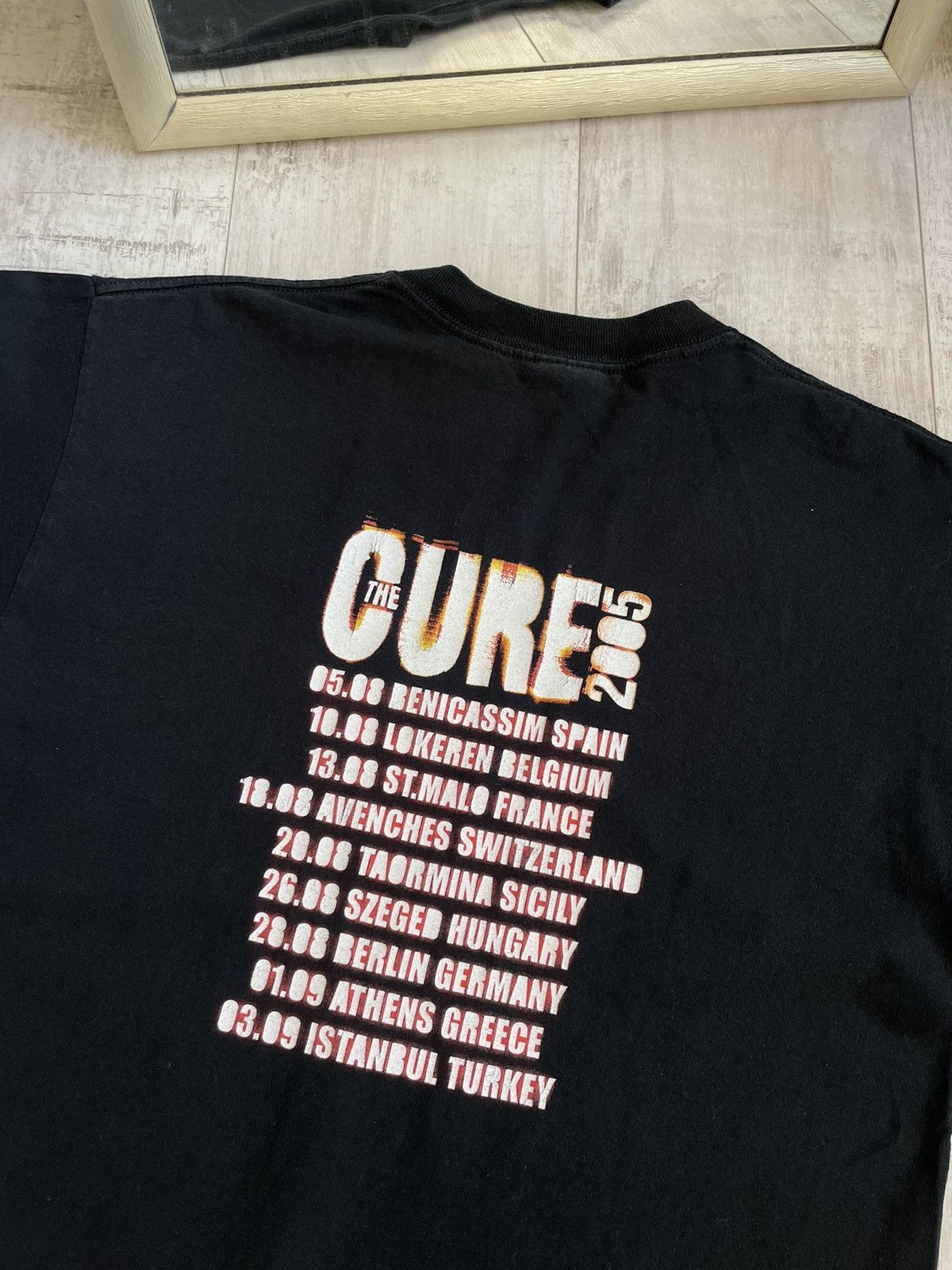Band Tees ❗️RARE❗️Vintage The Cure 2005 Tour Band T-Shirt Black Size US M / EU 48-50 / 2 - 4 Thumbnail