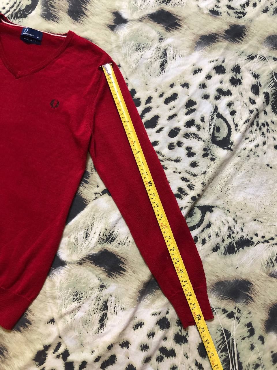 Fred Perry Y2K Long Sleeve red Fred Perry size M logo Vintage Size US M / EU 48-50 / 2 - 7 Thumbnail